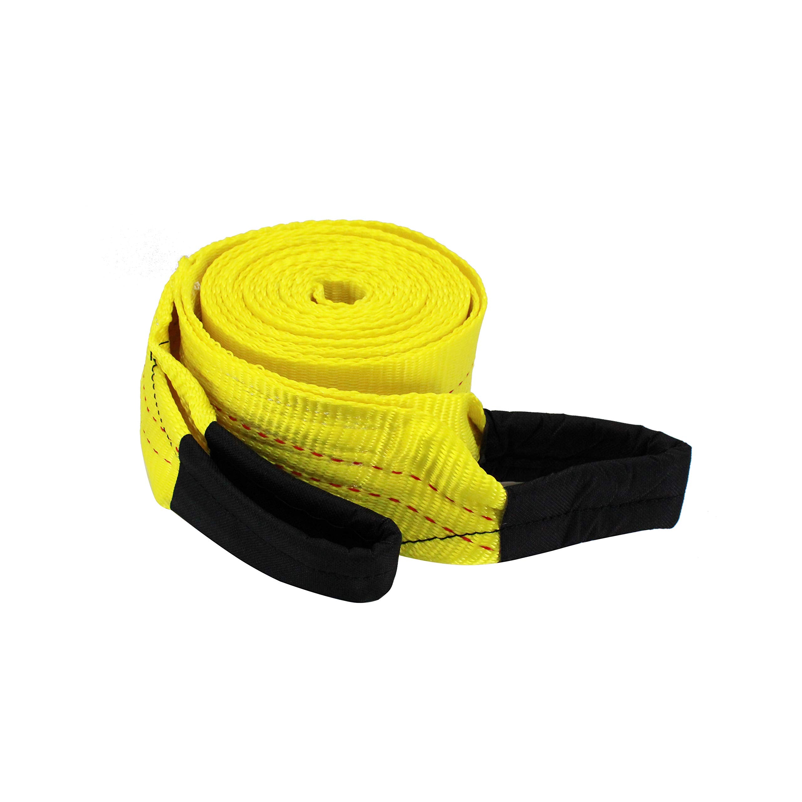HFS(R) Yellow Tree Saver, Winch Strap, Tow Strap 30,000 Pound Capacity (3X20FT)