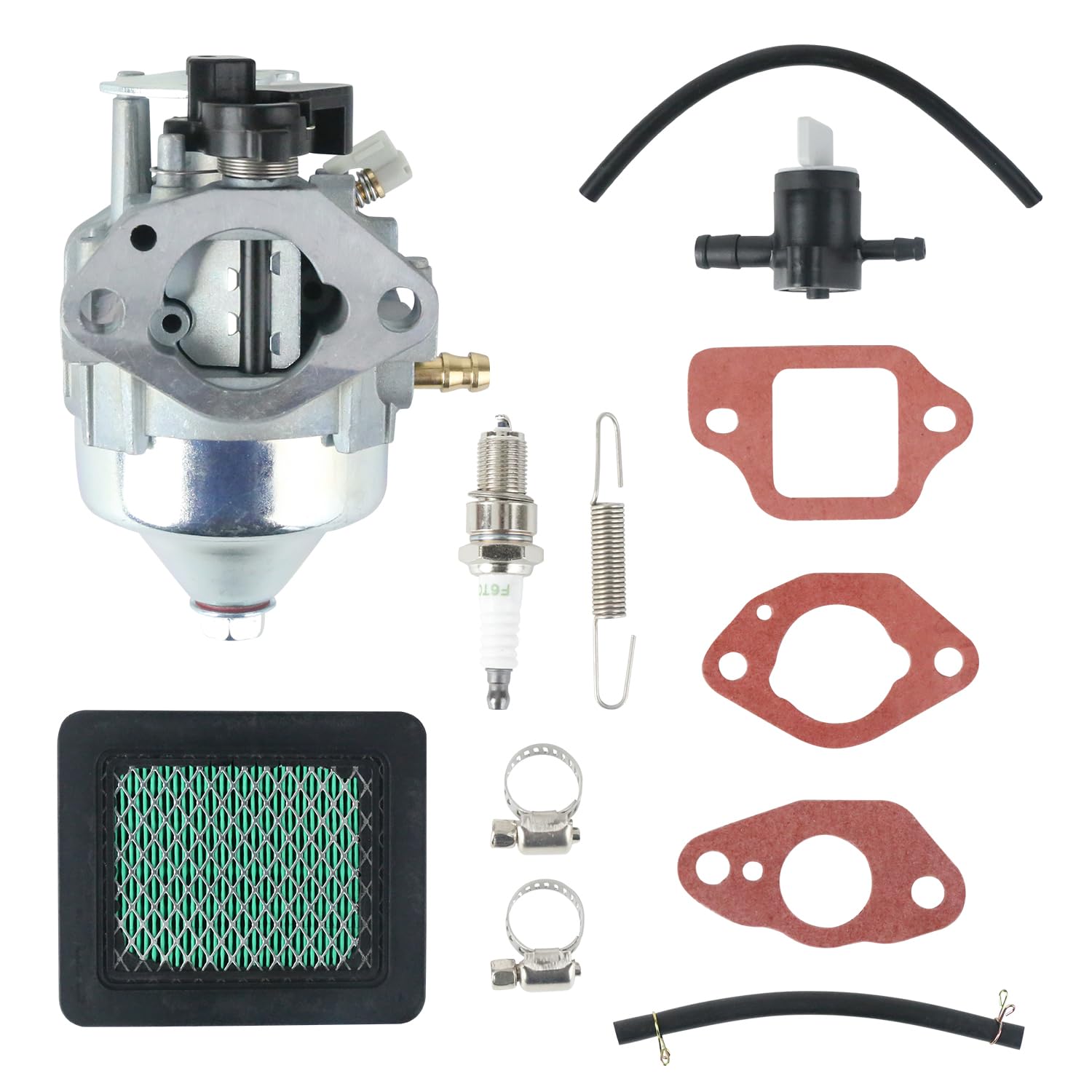 Carburetor for Honda GCV170LA HRN216 HRX217 Models Engine, Carb with Tune-Up Kit Replaces for Parts 16100-Z9M-811 16100Z9L811 16
