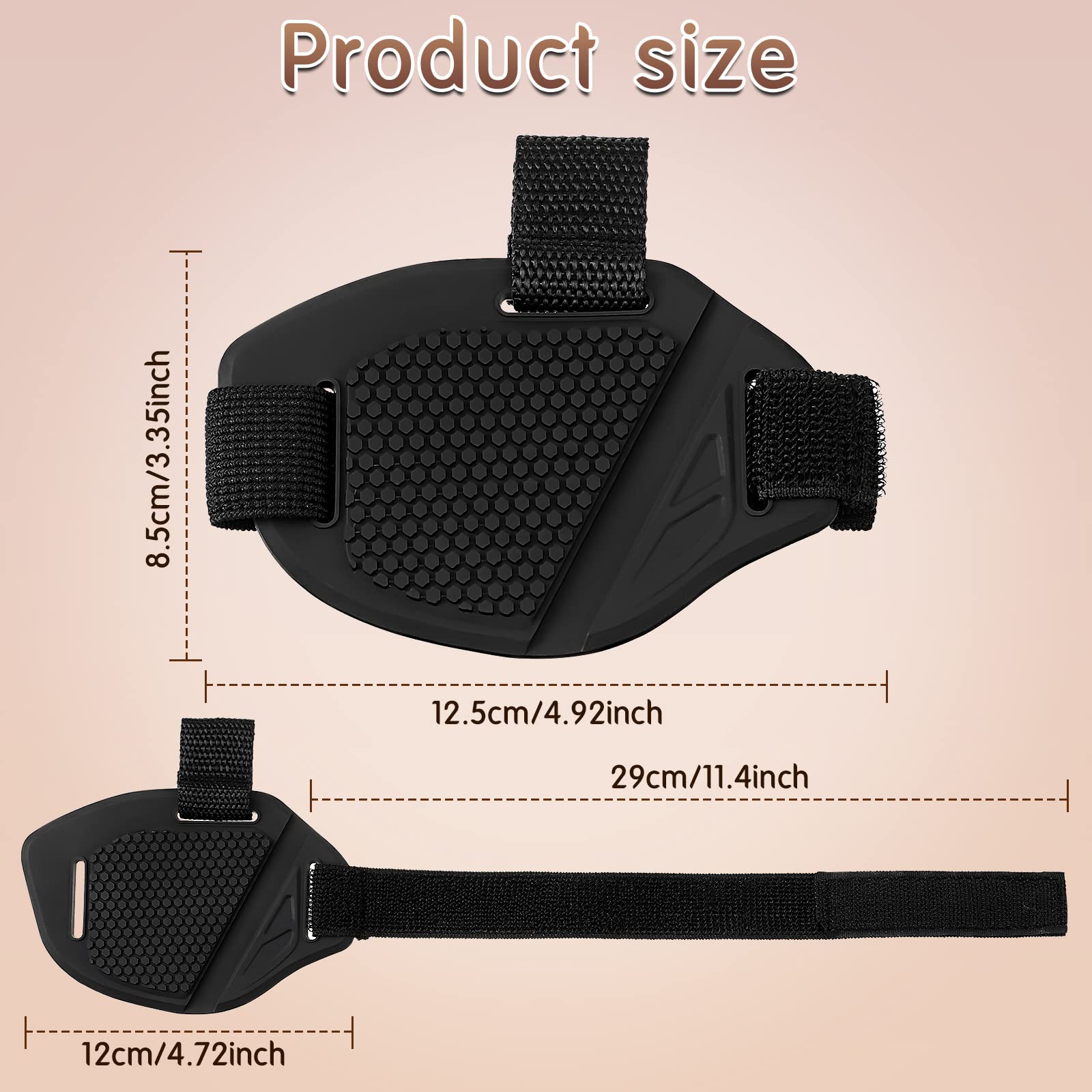 4 Pieces Motorcycle Shifter Pad Boot Cover Black Motorcycle Shoe Cover Pads Rubber Motorcycle Protector Boot Motorcycle Clutch C
