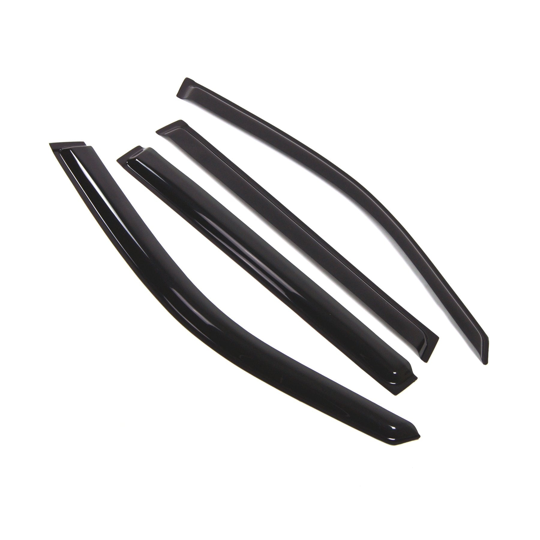 Car Window Rain Guard | Outside Mount Visors Auto Side Window Deflectors | Windows Visor Rain Shields Compatible With 2003-2008