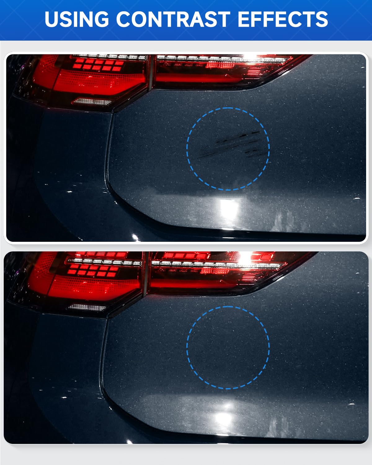 RSACET LH5X/Z2 Night Blue Metallic Touch Up Paint Compatible with Volkswagen Exact Match Touch Up Paint Car Scratch Repair