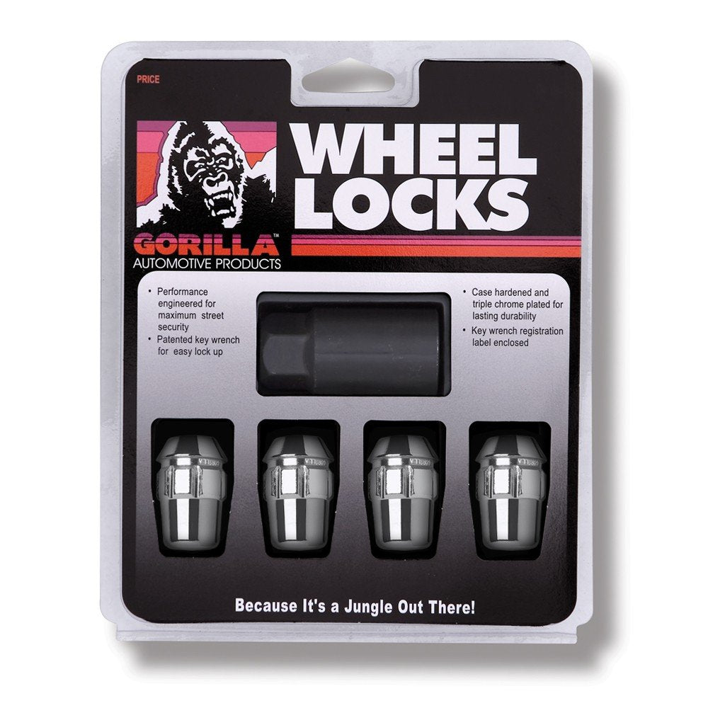 Gorilla Automotive 71641N Acorn Wheel Locks (14Mm X 1.50 Thread Size)