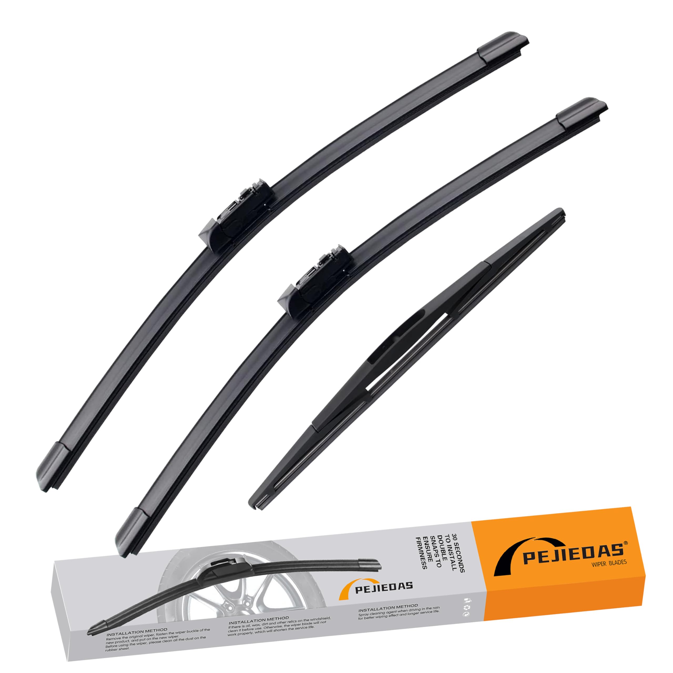 Pejiedas 26+20 Windshield Wipers With 14 Rear Wiper Blade Replacement For Subaru Ascent 2019-2022-Original Factory Quality (Pack Of 3)