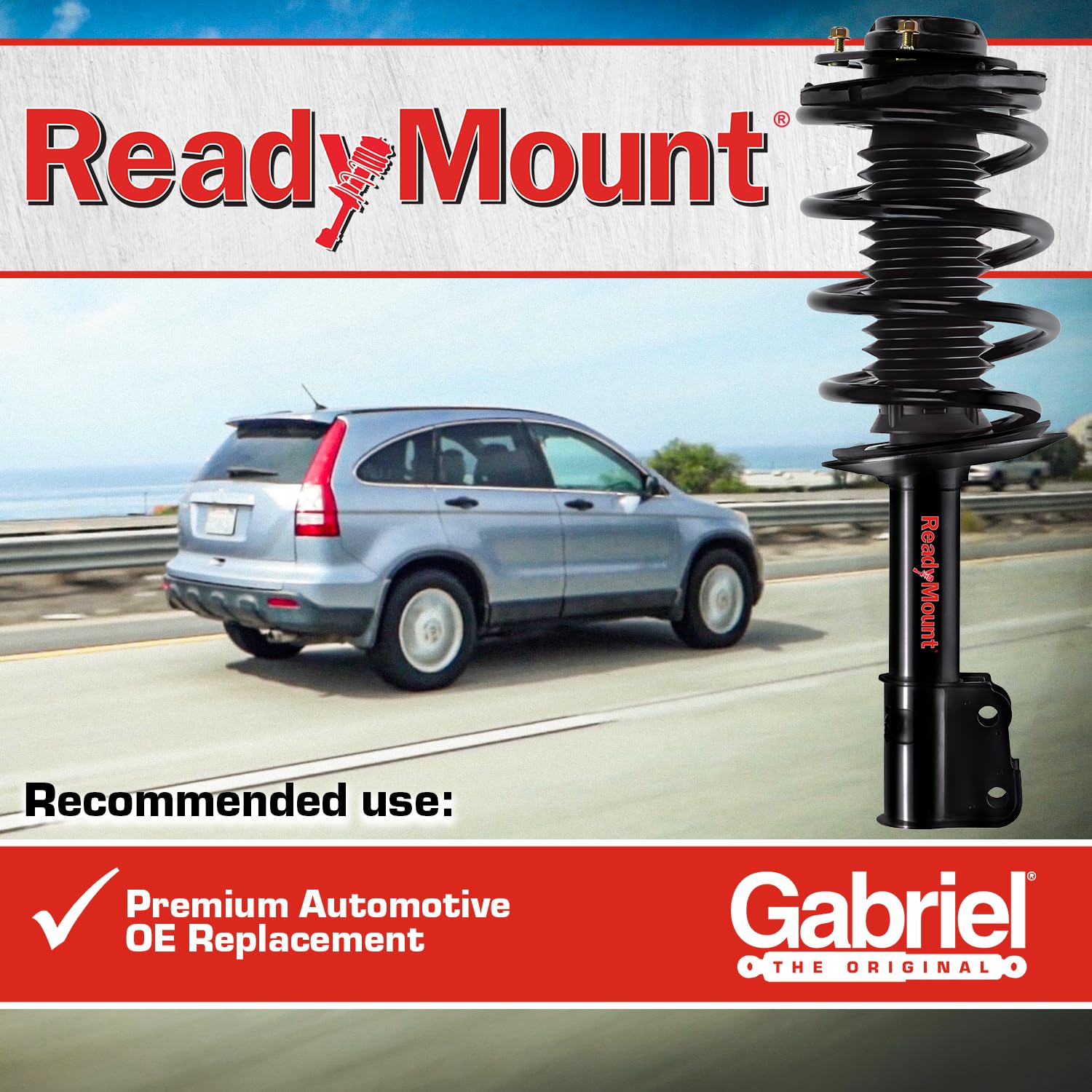 Gabriel G57099 Ultra Readymount Front Left Complete Strut Assembly For 03-07 Saturn Ion (1 Pack)