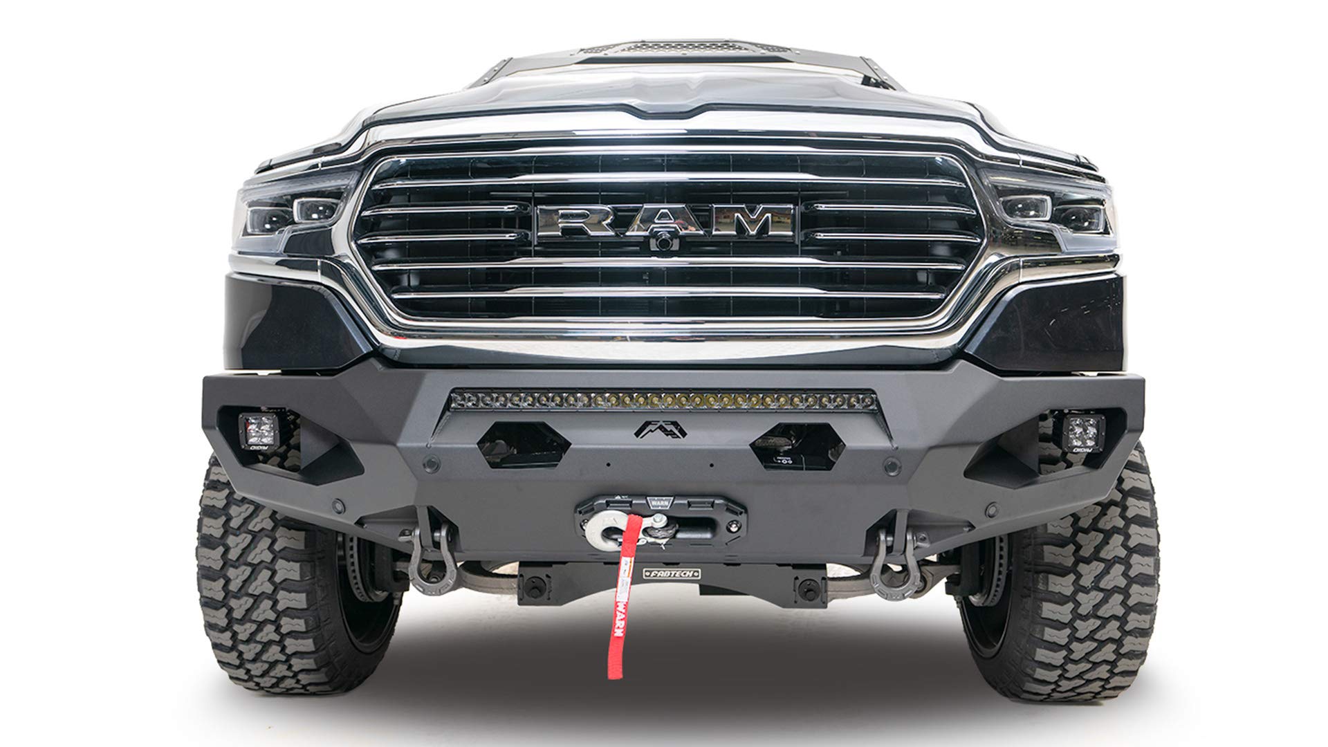 Fab Fours 10-18 Ram 2500/3500(19 Classic) Hd Matrix Front W/No Guard, Black (Dr10-X2951-1)