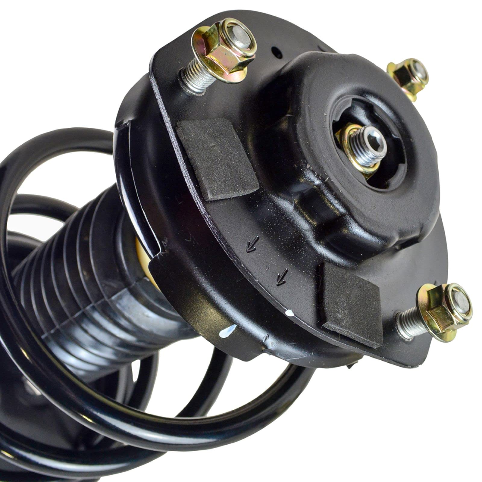 Trq Front Strut & Coil Spring Assembly Set Driver & Passenger Sides Compatible With 02-03 Lexus Es300 Toyota Camry