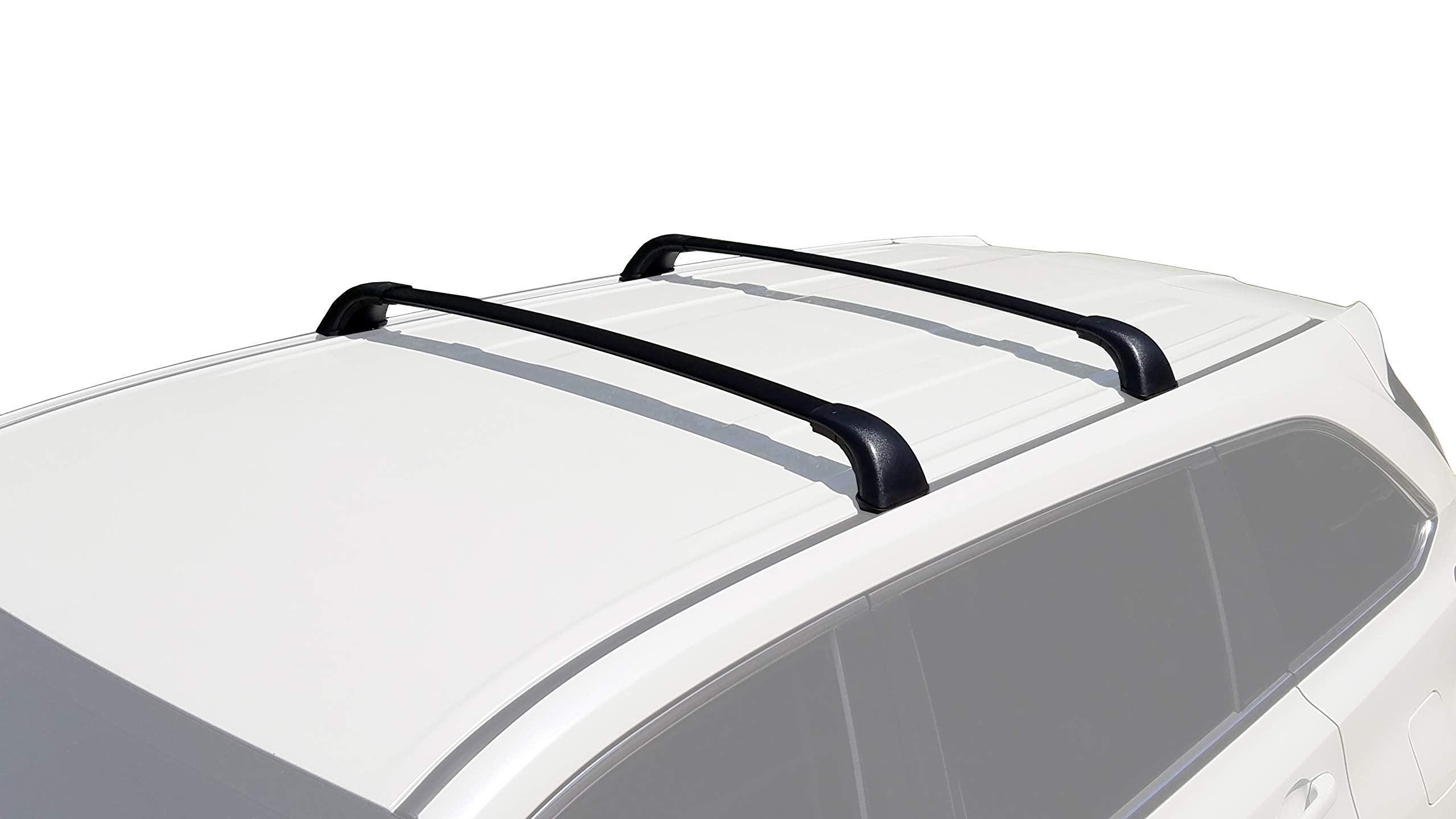 Brightlines Aero Cross Bars Roof Racks Luggage Rack Replacement For 2014-2019 Toyota Highlander Le & Le Plus