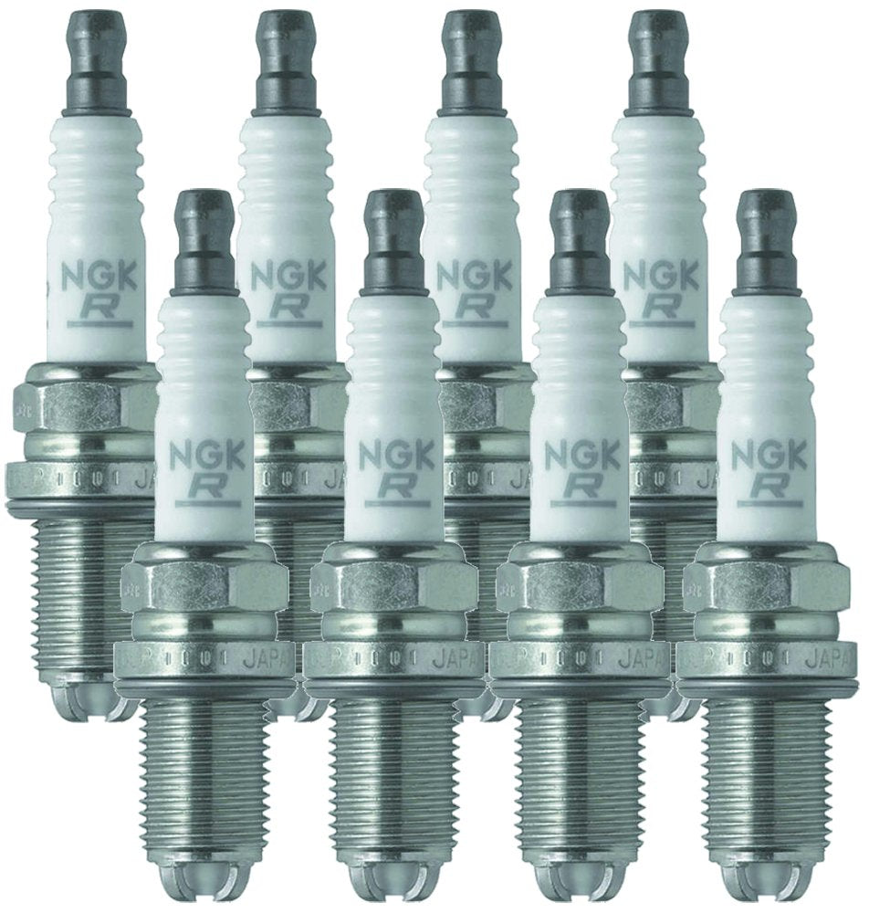 NGK (3199) BKR6EQUP Laser Platinum Spark Plug (8 Pack)