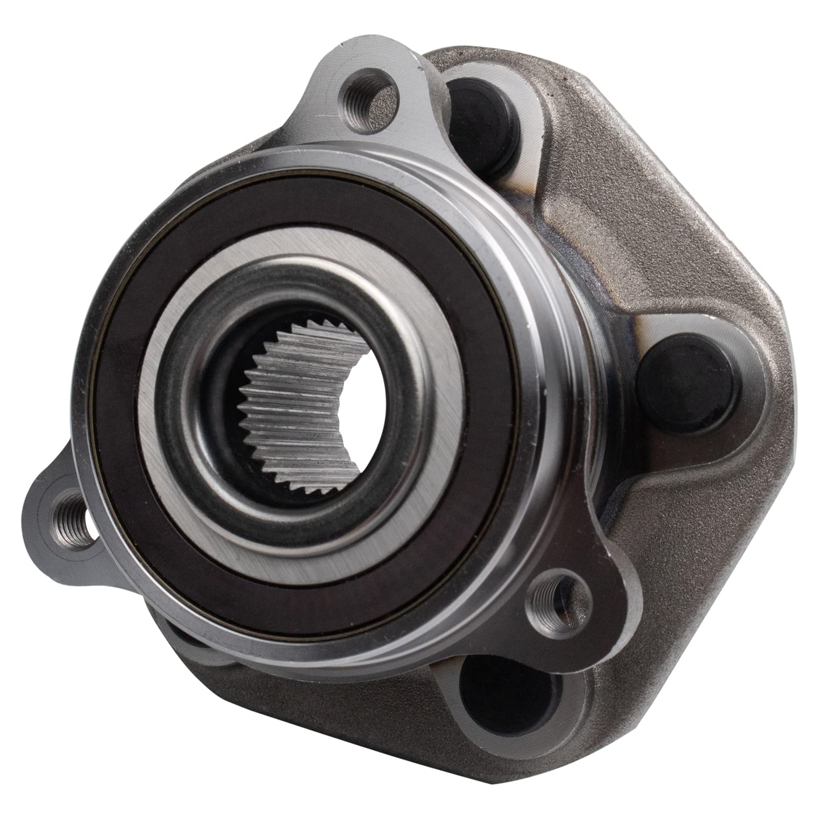 TRQ Front Rear Wheel Hub Bearings Assembly Set for 2018-2019 Tesla 3, 2020 Y - Alloy Steel, Model BHA30423