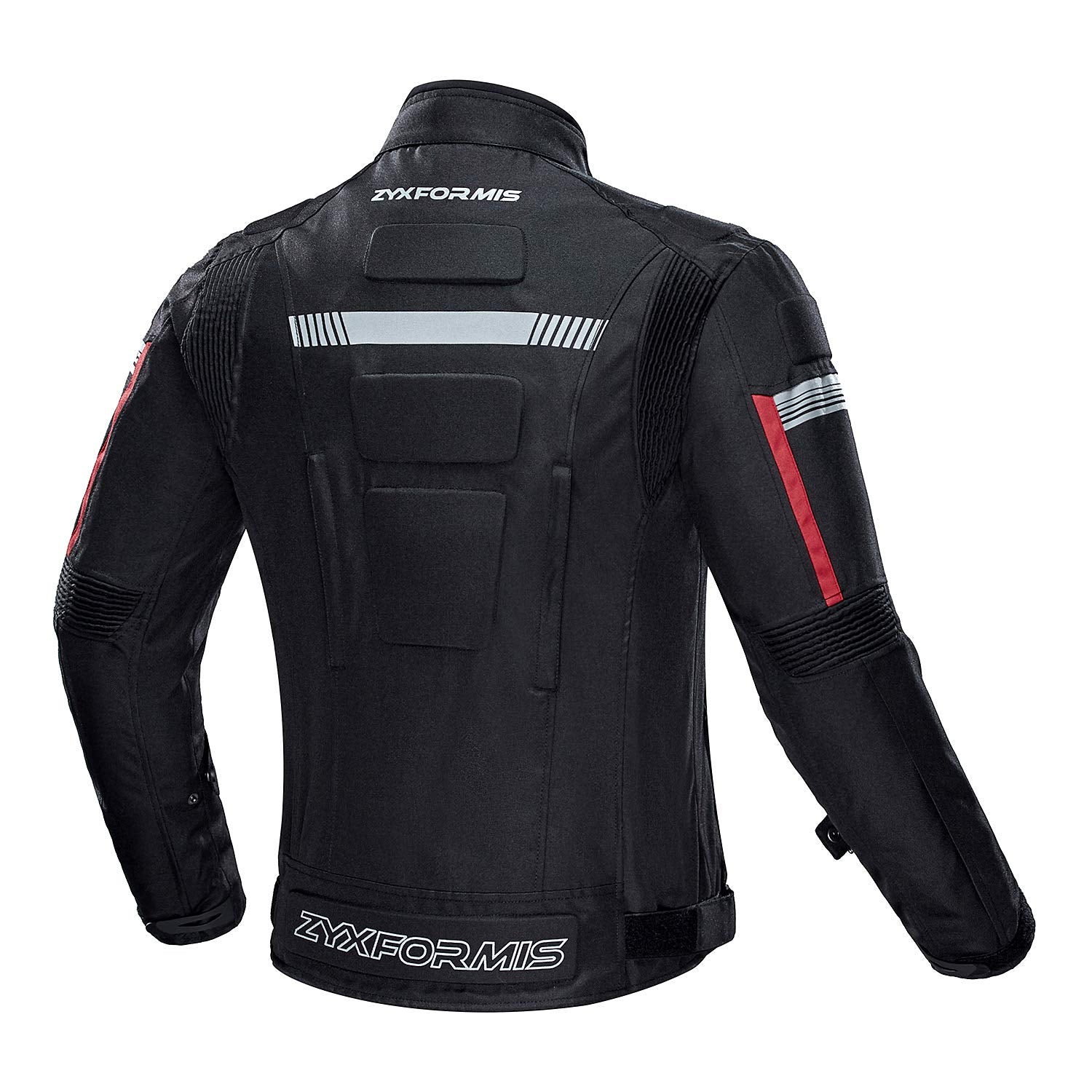 Zyxformis Motorcycle Jacket Waterproof Black Medium Armoured Gear for Men - Windproof Summer Winter