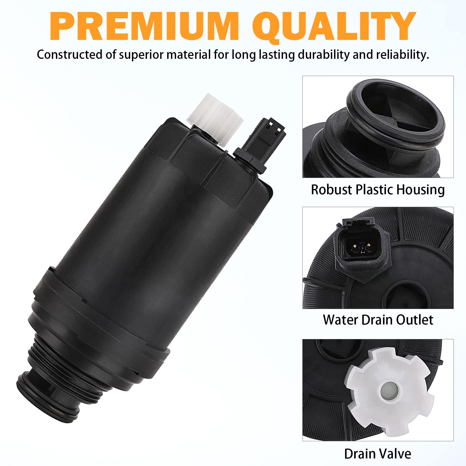 7023589 Bobcat Fuel Filter Water Separator for Bobcat Skid Steer T870 T770 T740 T750 T650 T630 T595 T590 T550 T450 S450 S510 S53