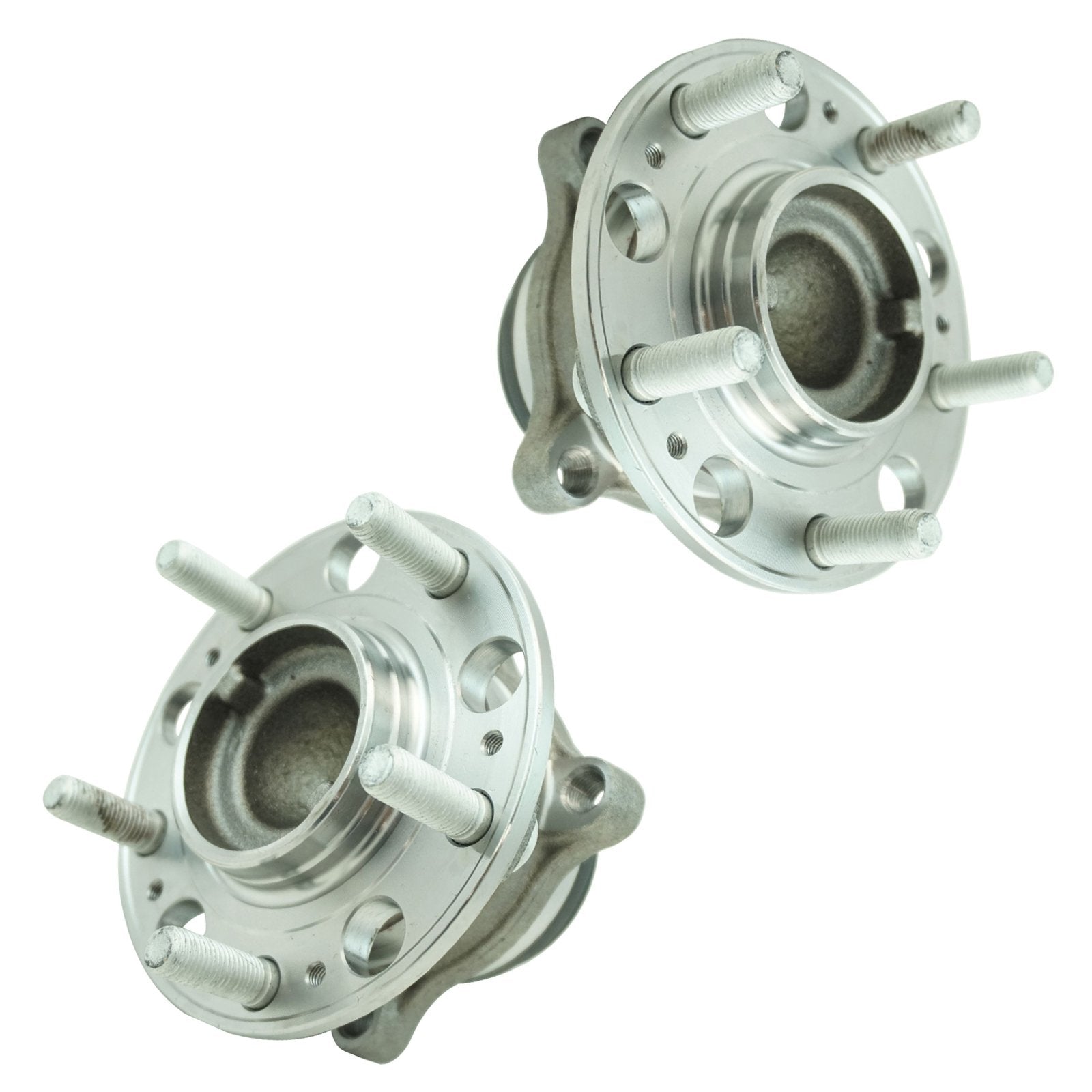 Trq Front Wheel Hub Bearings Assembly Set Compatible With 2010-2016 Hyundai Genesis Coupe