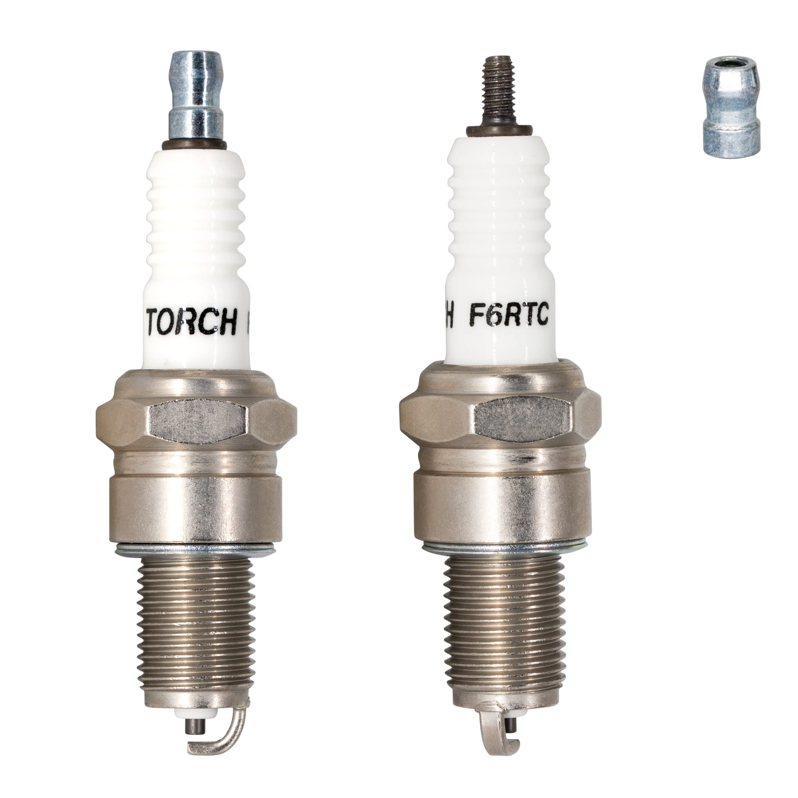 PK2 TORCH F6RTC Spark Plug Replace for NGK 7131 BPR6ES Spark Plug, for Bosch WR6DC WR7DC Spark Plug, for Champion RN9YC RN10YC S