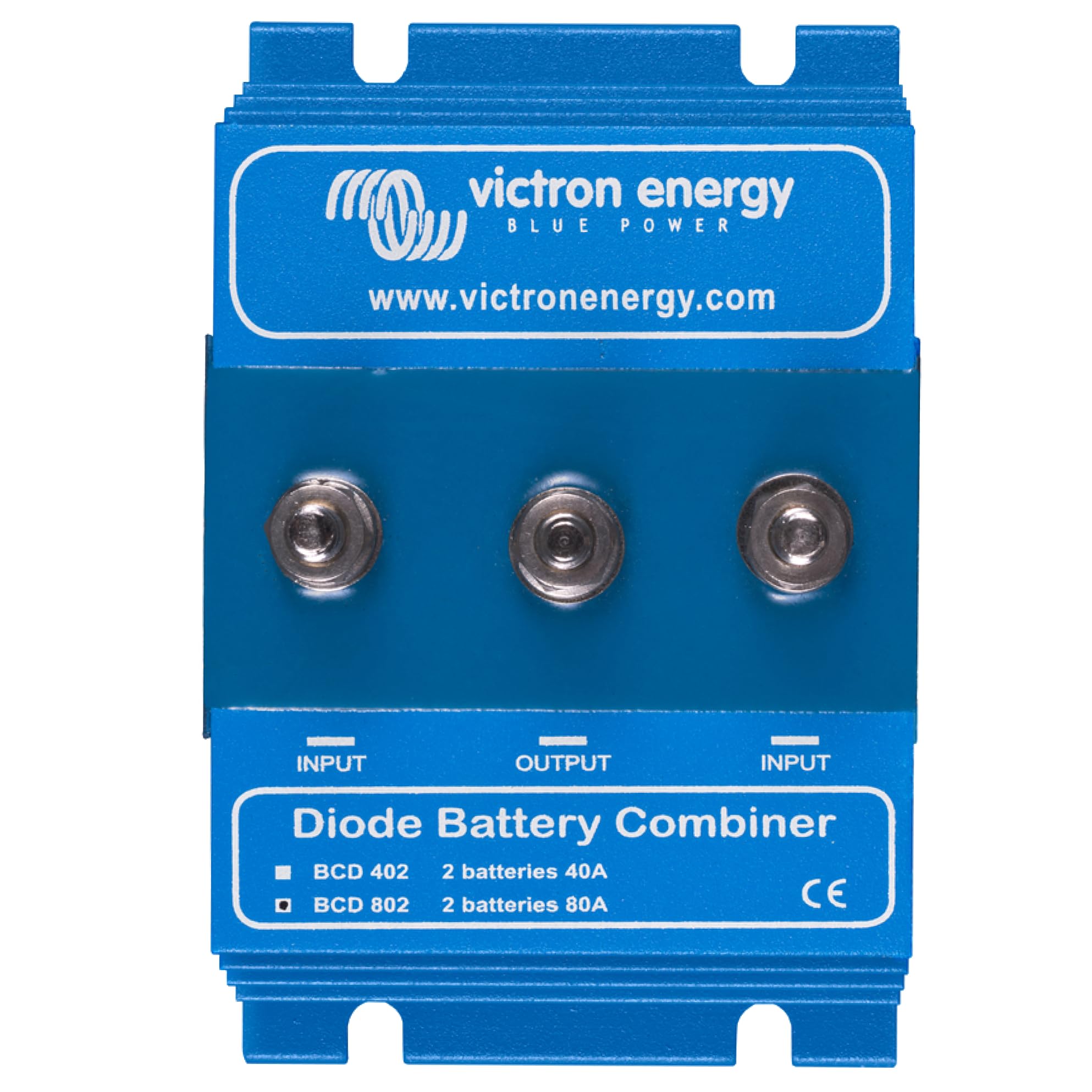 Victron Energy BCD 802 80 amp Diode Battery Combiner (2 Batteries)