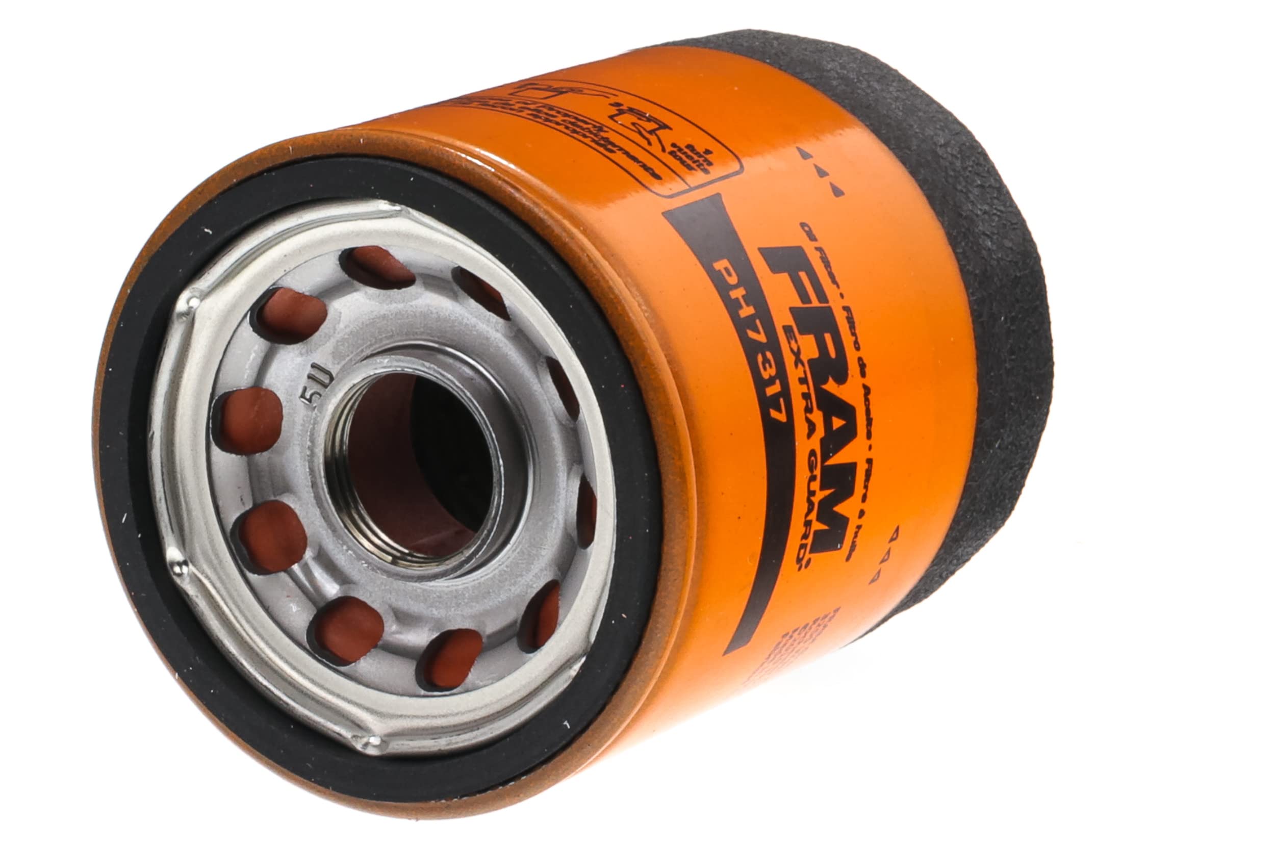 Fram PH7317 Extra Guard Spin-On Oil Filter - Pack of 2, Durable Resin Construction, Ideal for Passenger Cars