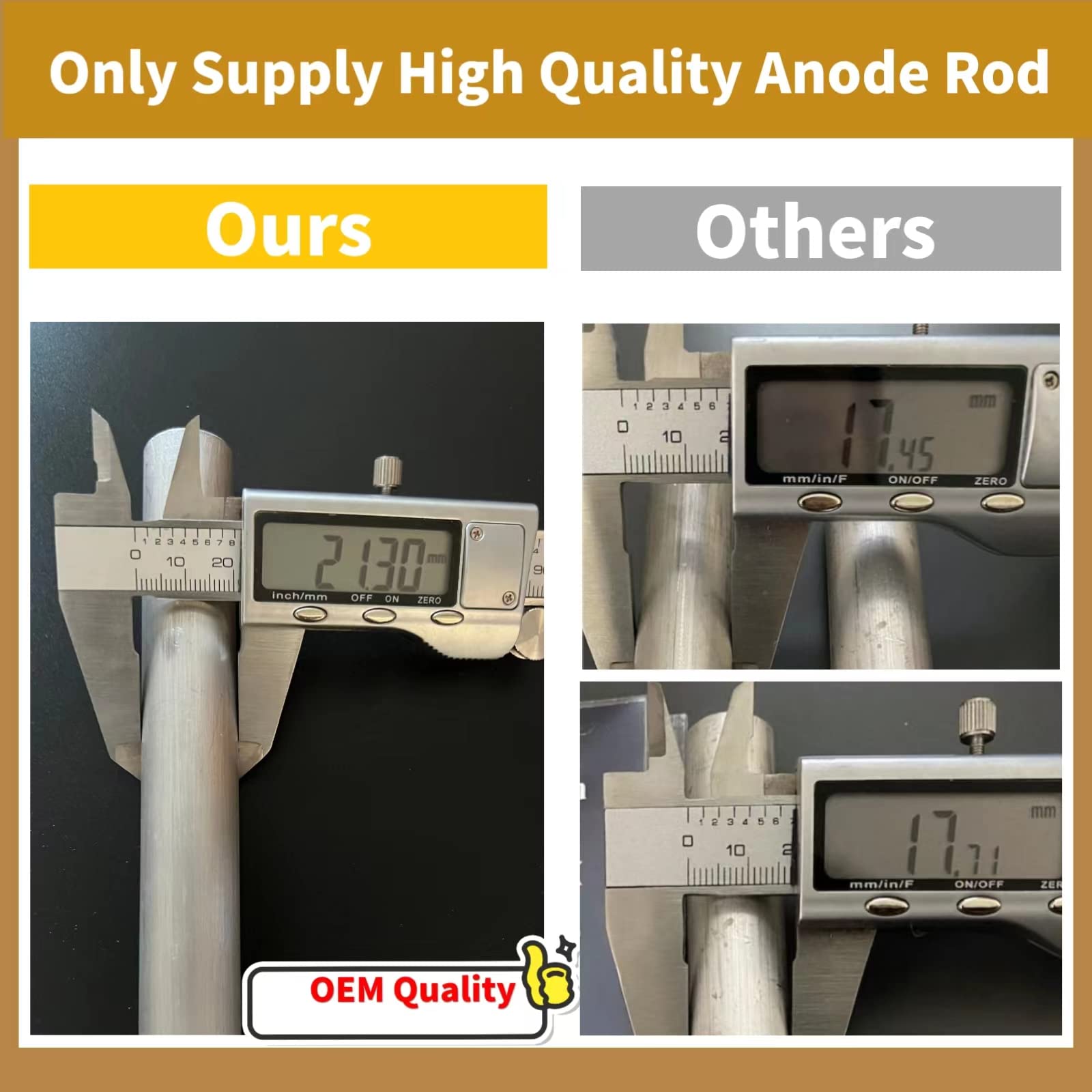 VANPET 3Pack RV Water Heater Anode Rods & Flush Wand, 9.25'' Length, Stainless Steel, Compatible with Suburban & Mor-Flo Tanks