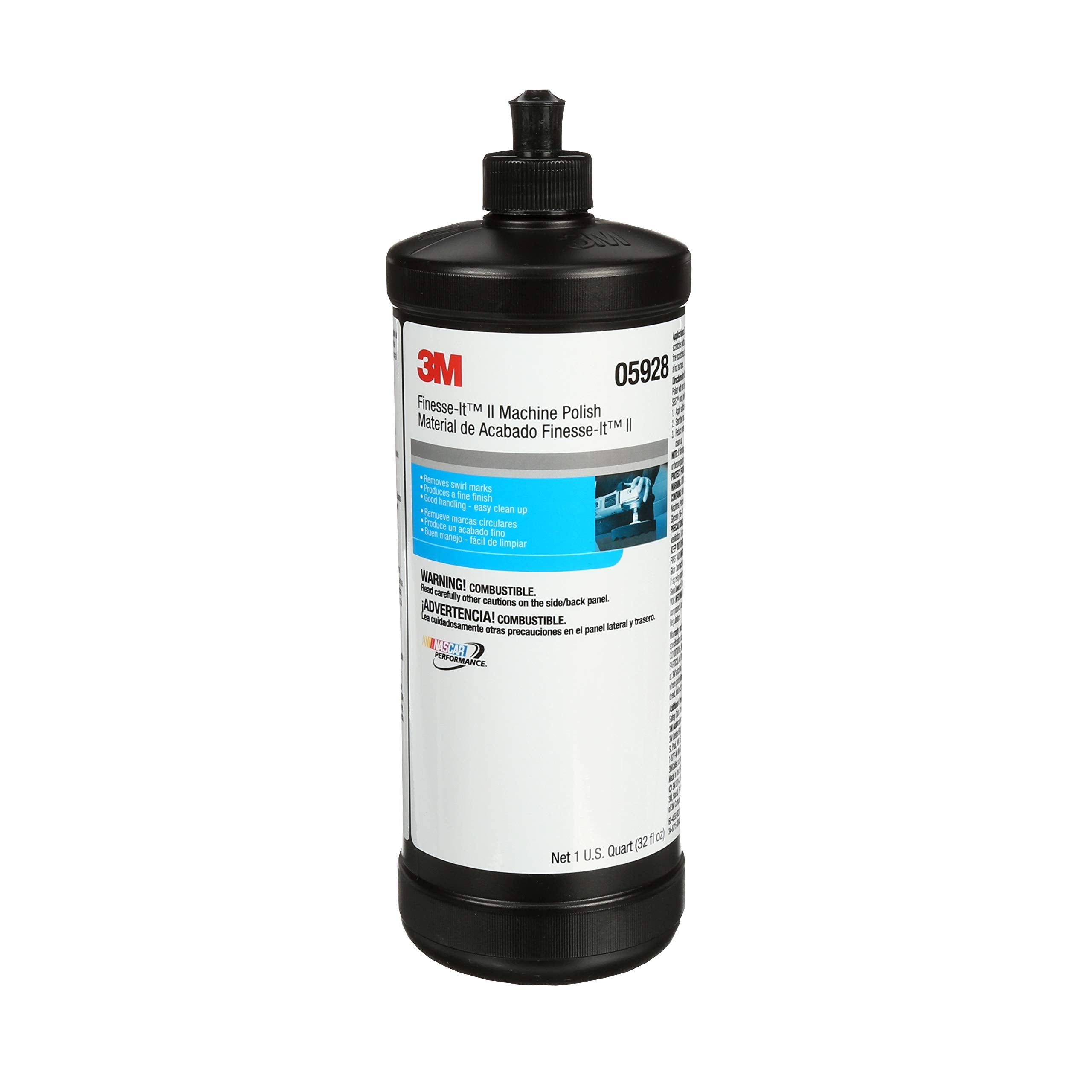 3M Finesse-it II Machine Polish, 05928, 1 qt (32 fl oz/946 mL)