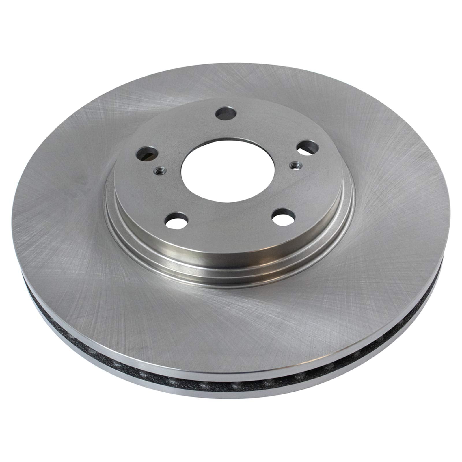 Trq Front Brake Pad & Rotor Kit Brake Pads Brake Rotor Semi-Metallic Compatible With 2002-2004 Toyota Camry