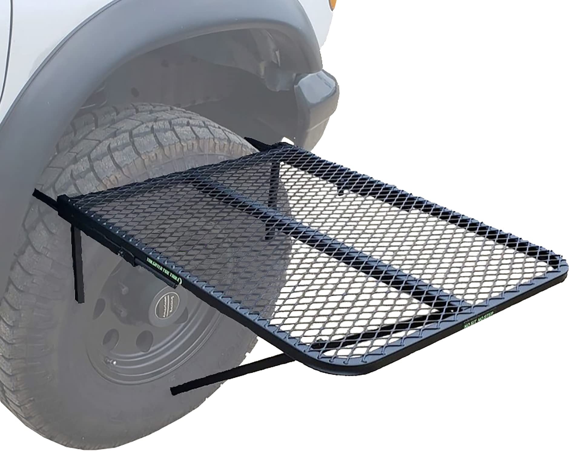 Tire Table Large Aluminum Camping Table for Camp, Travel, Tailgating, Overlanding and Outdoor Work | Installs within Seconds | S