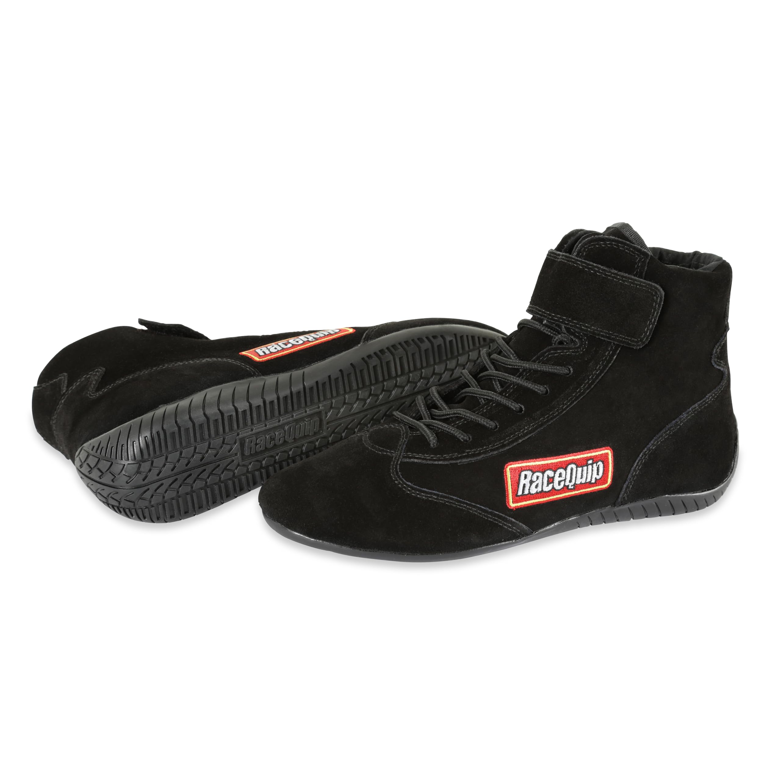 RaceQuipRQP 30300090RQP 303 Driving Shoes - Mid-Top - SFI 3.3/5 - Black - Size 9