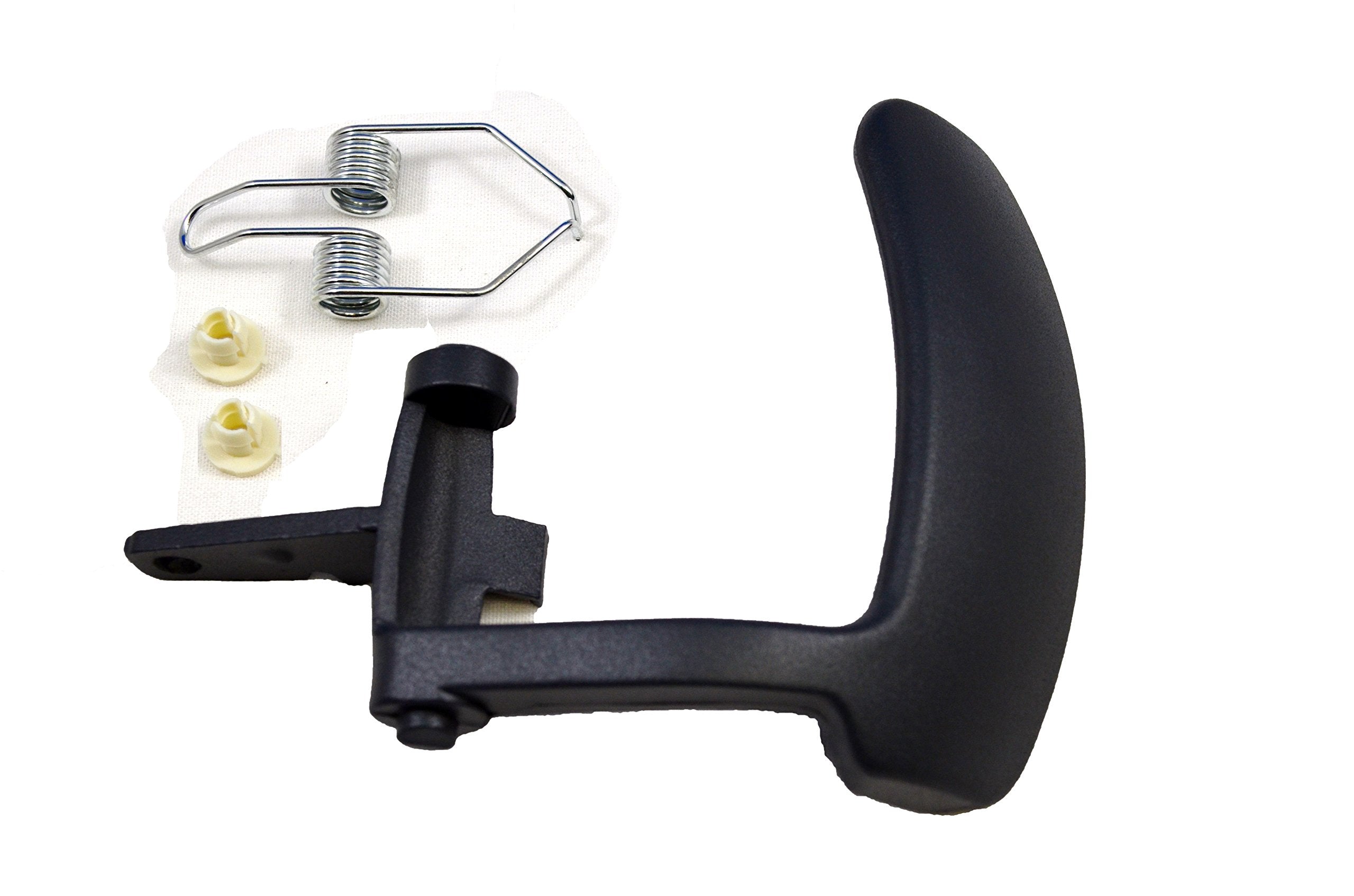 Pt Auto Warehouse Gm-2576G-1Lh - Inside Interior Inner Door Handle Lever Only, Dark Gray - Driver Side