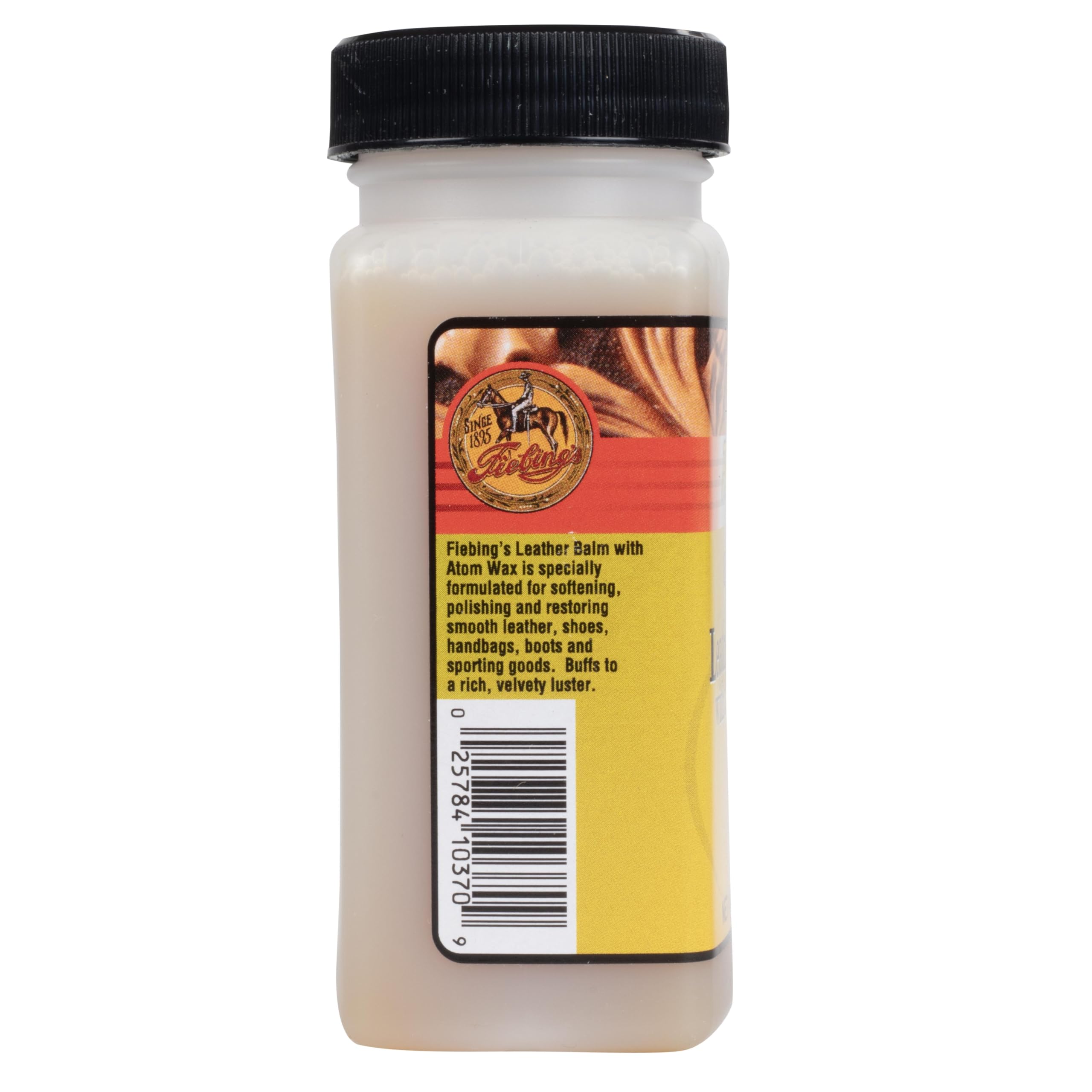 Leather Balm With Atom Wax Neutral, 4 Oz