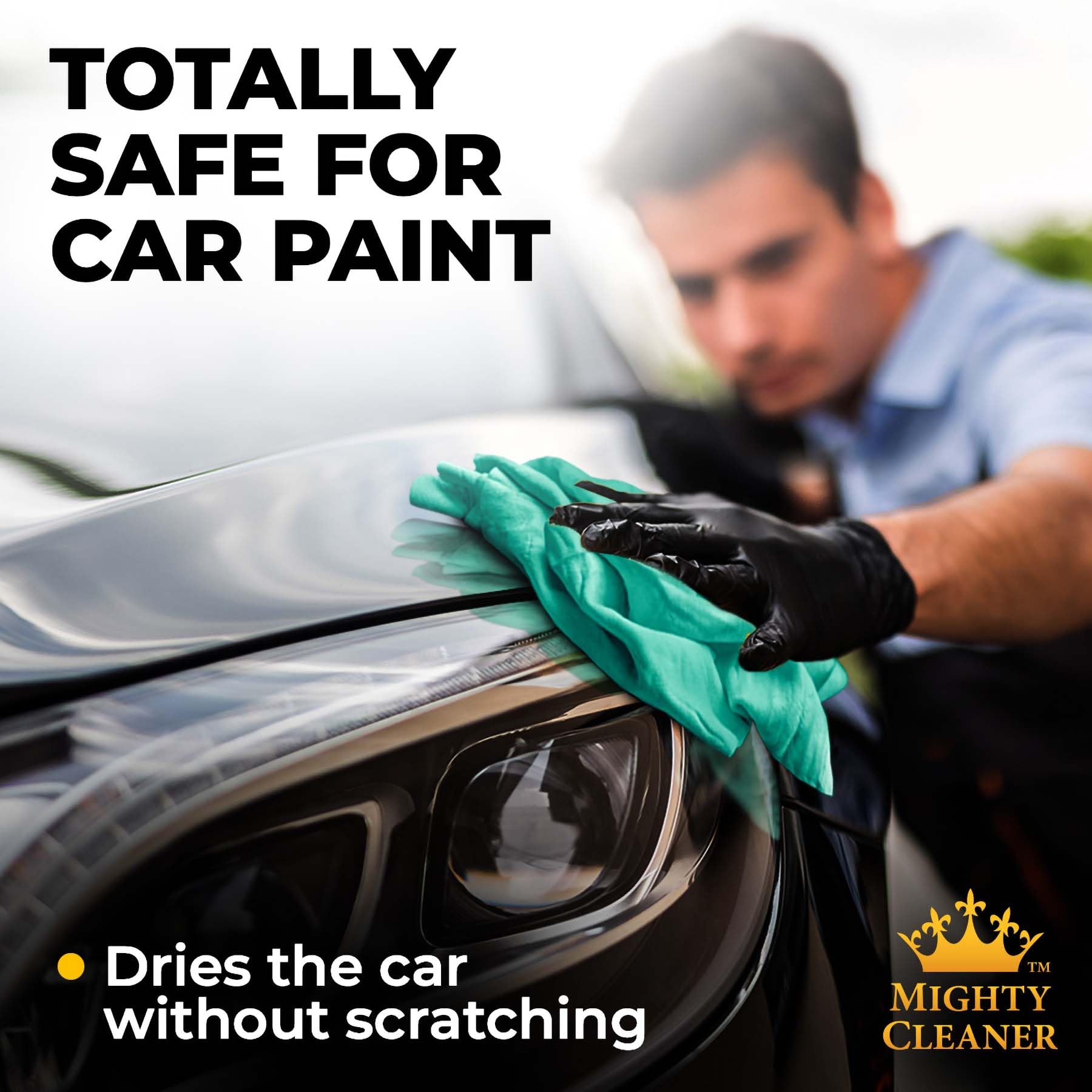 Premium Shammy Cloth For Car Drying - (26   X17   ) - Super Absorbent Reusable Chamois Towel For Car - Scratch-Free Shammy Towel