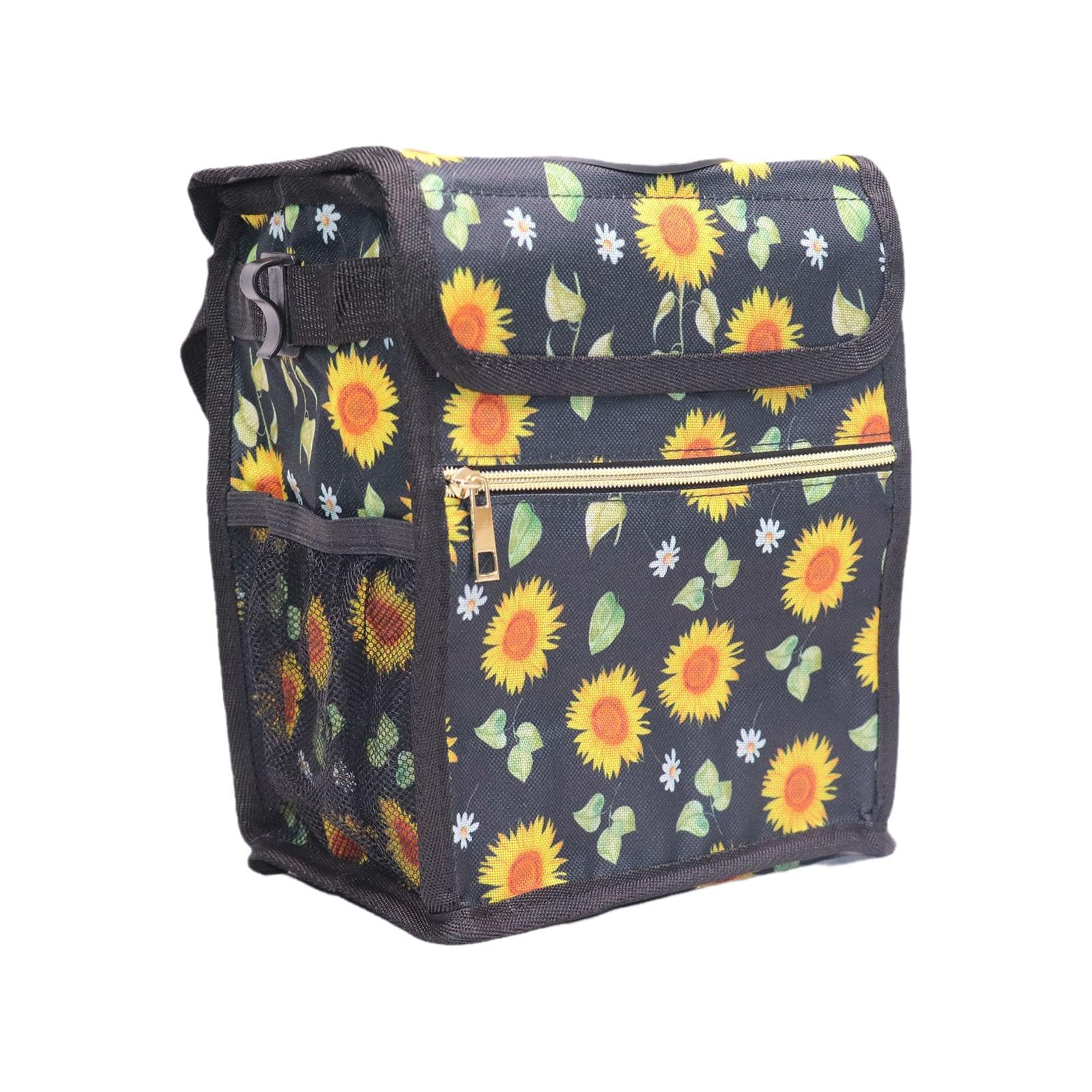 UJEAVETTE Foldable Car Trash Can Waterproof Portable Container Automotive Rubbish Bin