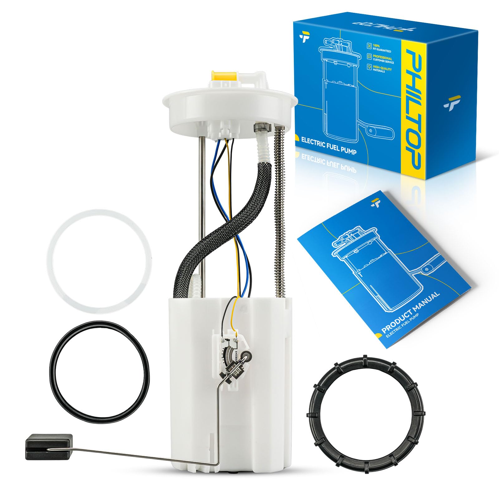 PHILTOP FG0959 Electric Fuel Pump Assembly Fit for Ridgeline 2006-2014, Electric Fuel Pump Module Assembly Kit