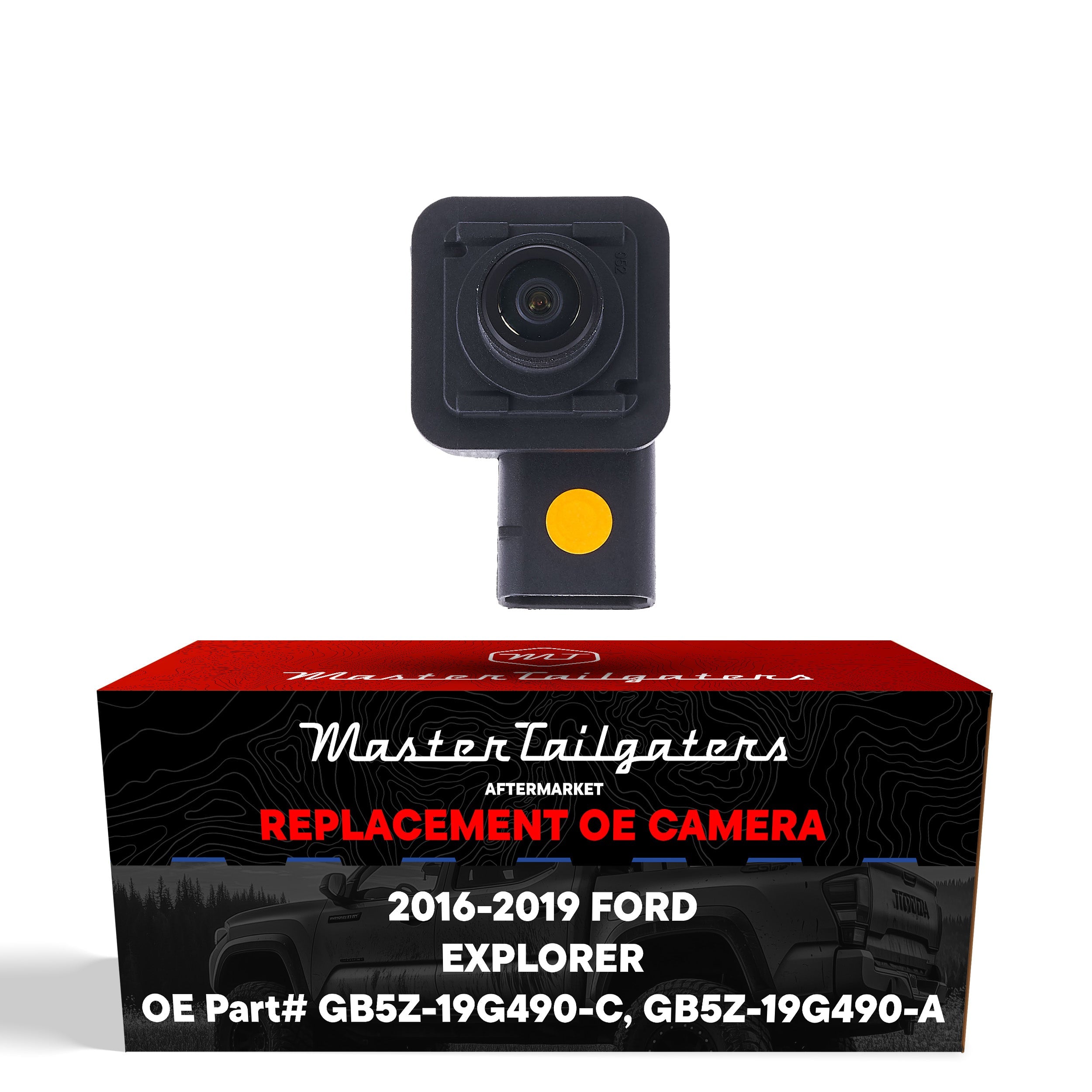 Ford Explorer (2016-2019) OEM Replacement Backup Camera OE Part # GB5Z-19G490-C, GB5Z-19G490-A