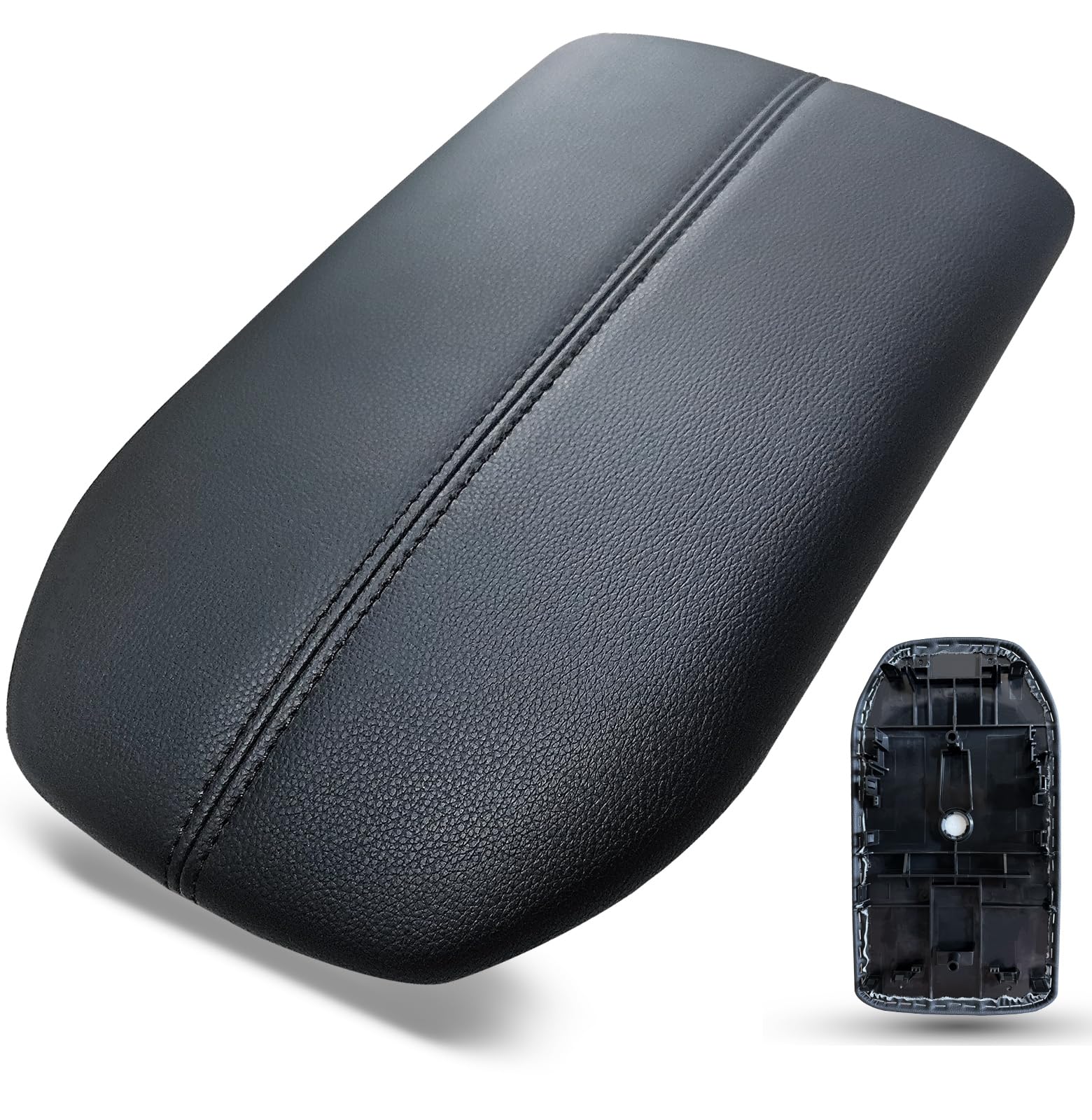 UMISHI Center Console Armrest Arm Rest Storage Lid Cover for Toyota Rav4 2019-2023 Replace 58920-42010-C0 (Black)