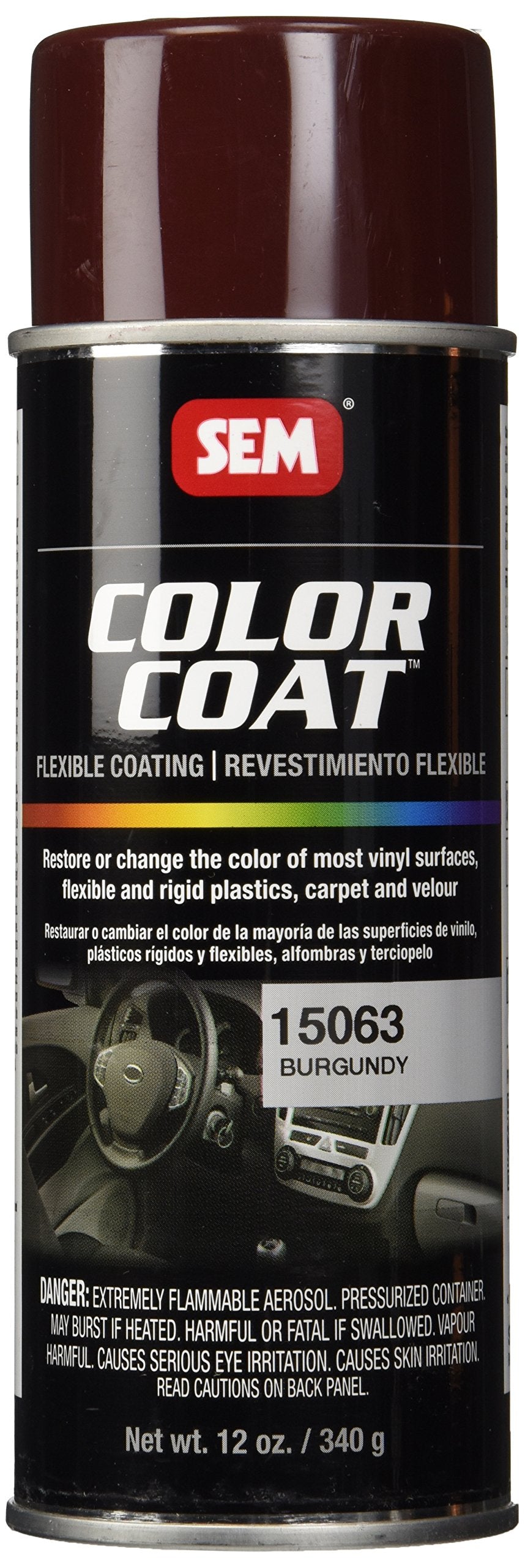 SEM Burgundy Color Vinyl Coat - 12 oz. - Model 15063