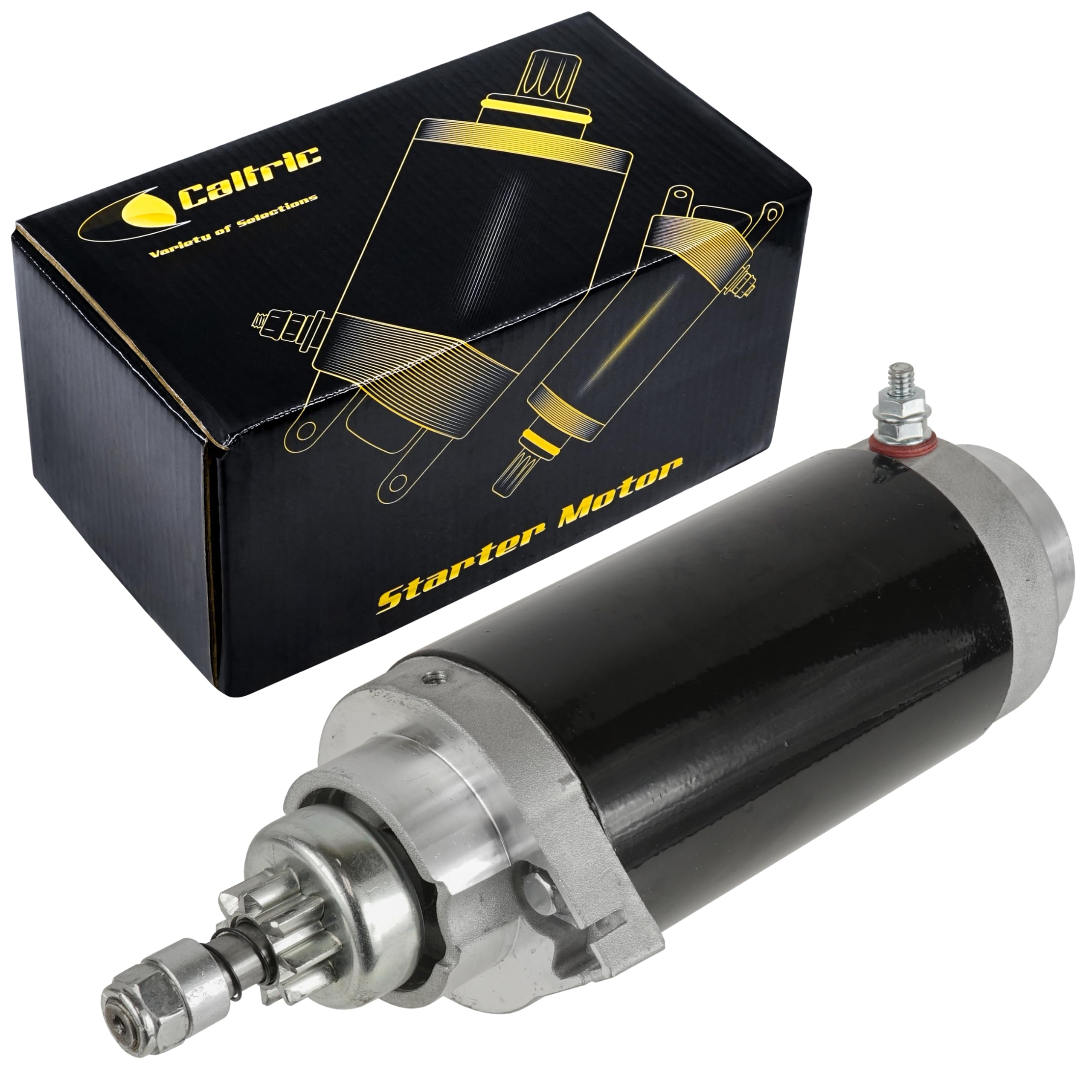 Caltric Starter Compatible with Mercury 90 90Hp 90Exlpto Saltwater 90Elhpto 1999-2005 Marine New