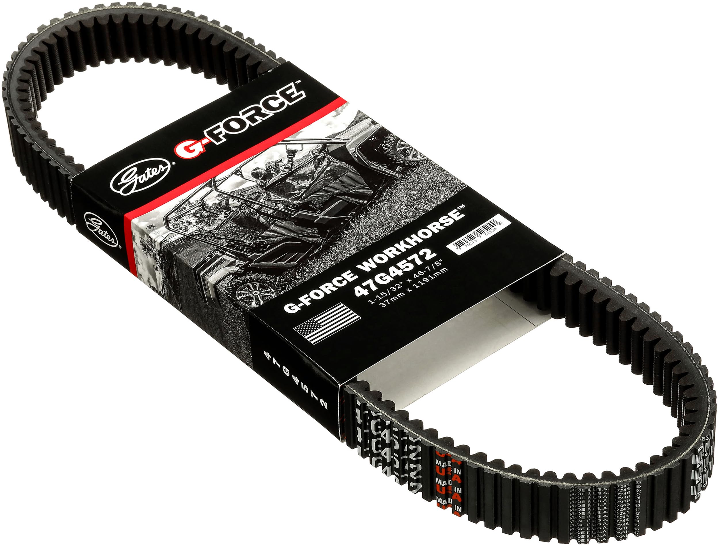 Gates 47G4572 GForce WorkHorse Continuously Variable Transmission (CVT) Belt