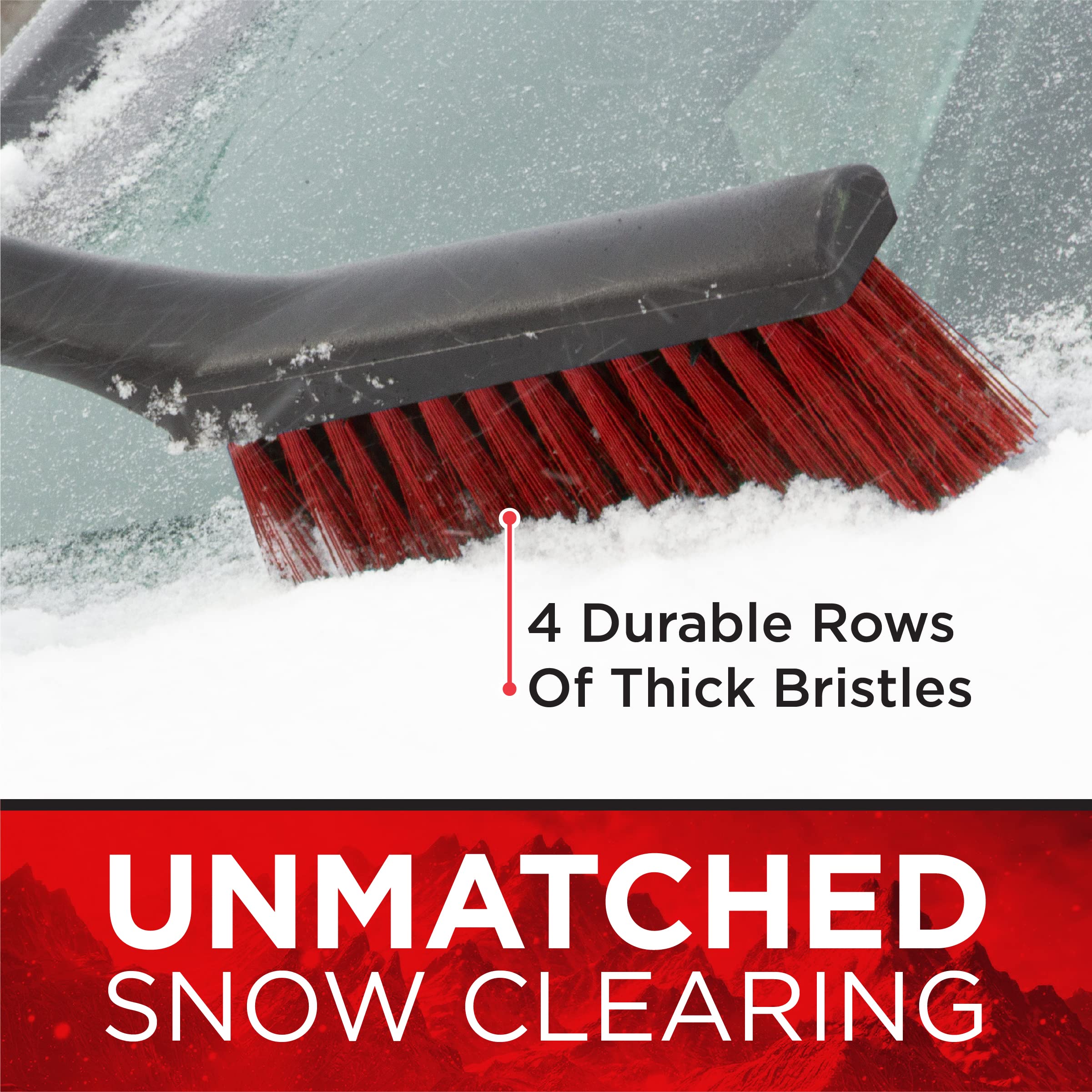 Mallory Force 17    518Rfb Snowbrush With Ice Scraper For Car, Single