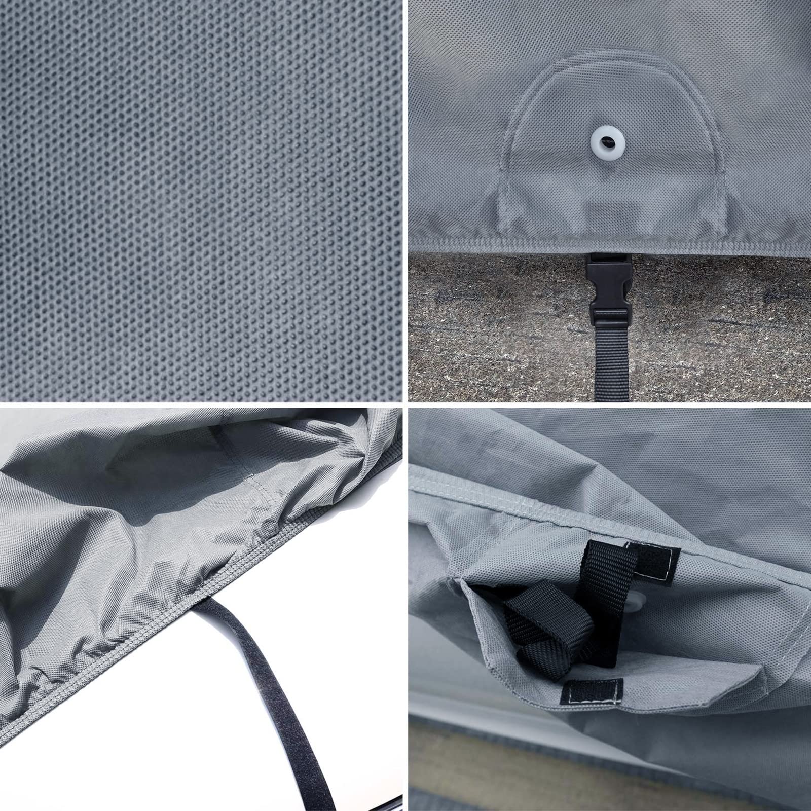 Leader Accessories Basic Guard Sedan Car Cover Breathable Indoor Use And Limited Outdoor Use Up To 157''