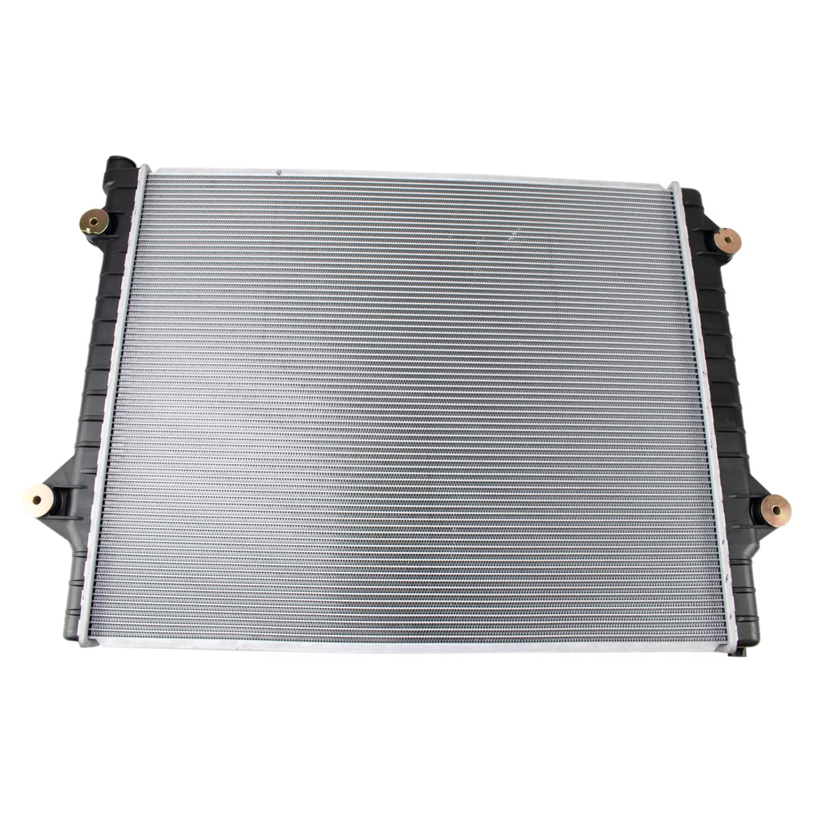 TRQ Radiator Assembly Aluminum Core Cross Flow for 2016-2023 Toyota Tacoma All Engines Automatic Transmission, Model RDA80211