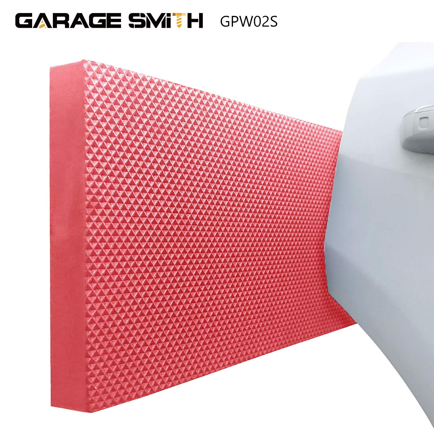 AMPULLA Garage Smith Garage Wall Protector Car Door Protectors, Designed in Germany (4-Pack Red)