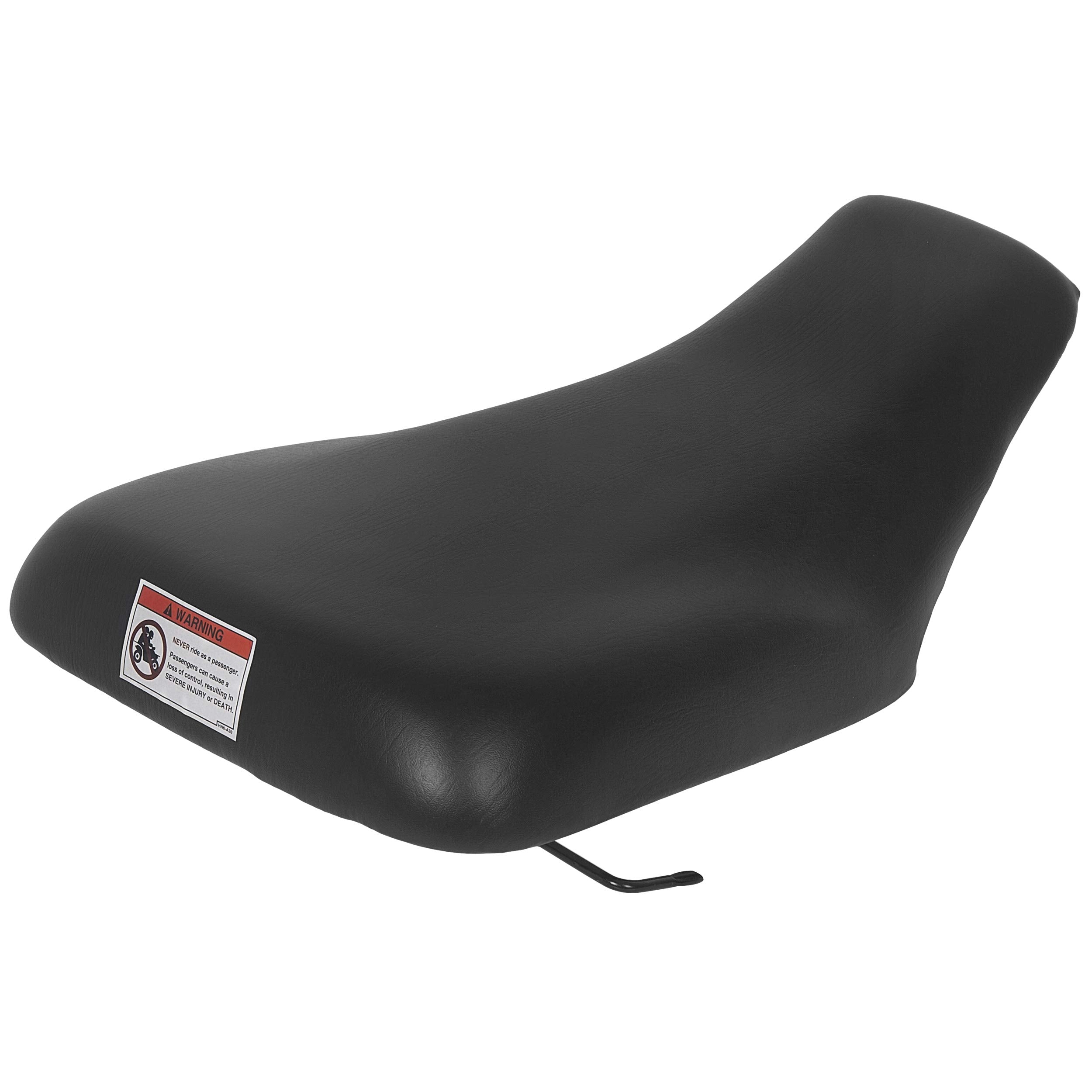 HECASA Complete Seat Set for 2004-2006 Honda TRX350 Rancher, Large, Faux Leather, Black, Model CB-412
