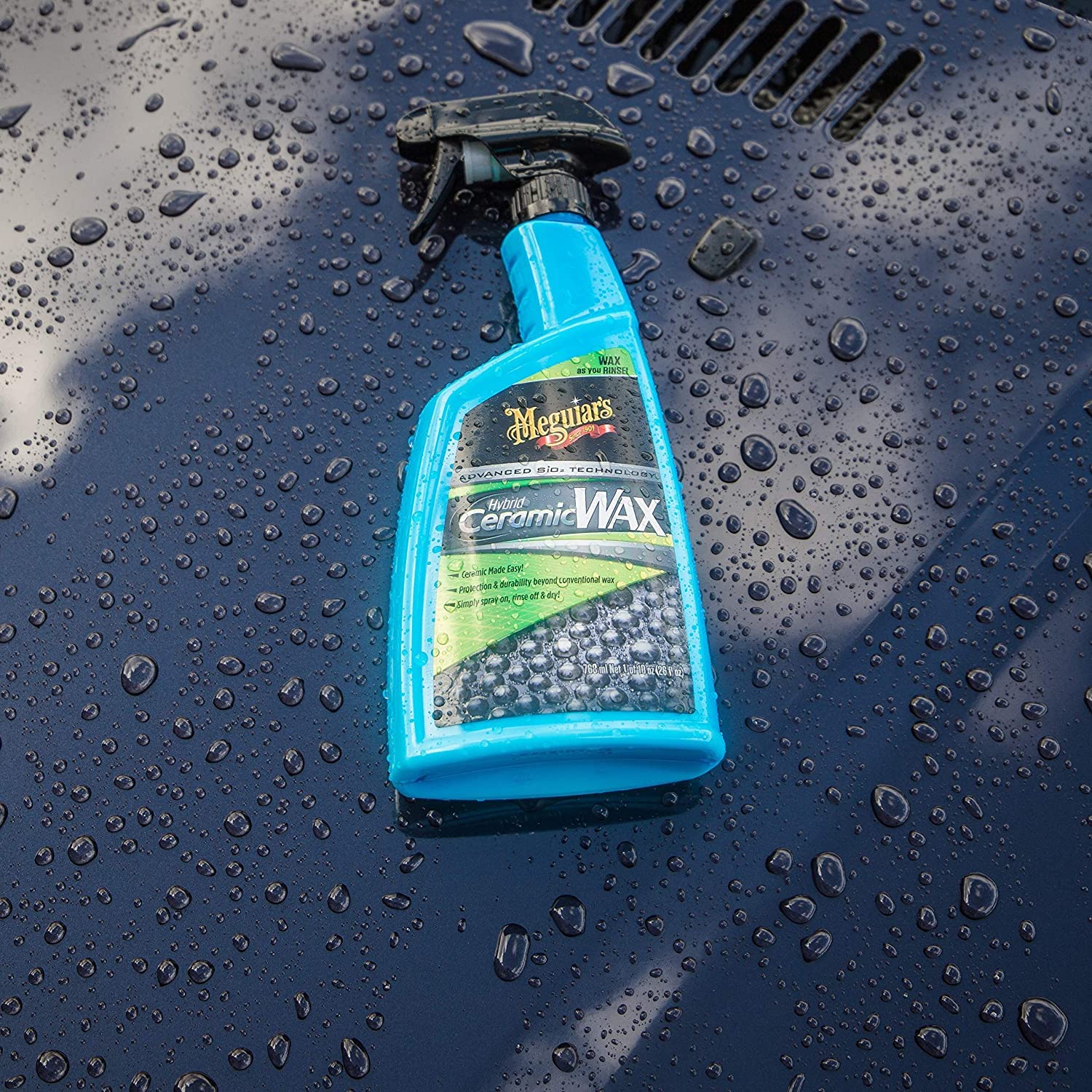 Meguiar'S G190526Eu Hybrid Ceramic Spray Wax 768Ml Advanced Sio2 Technology