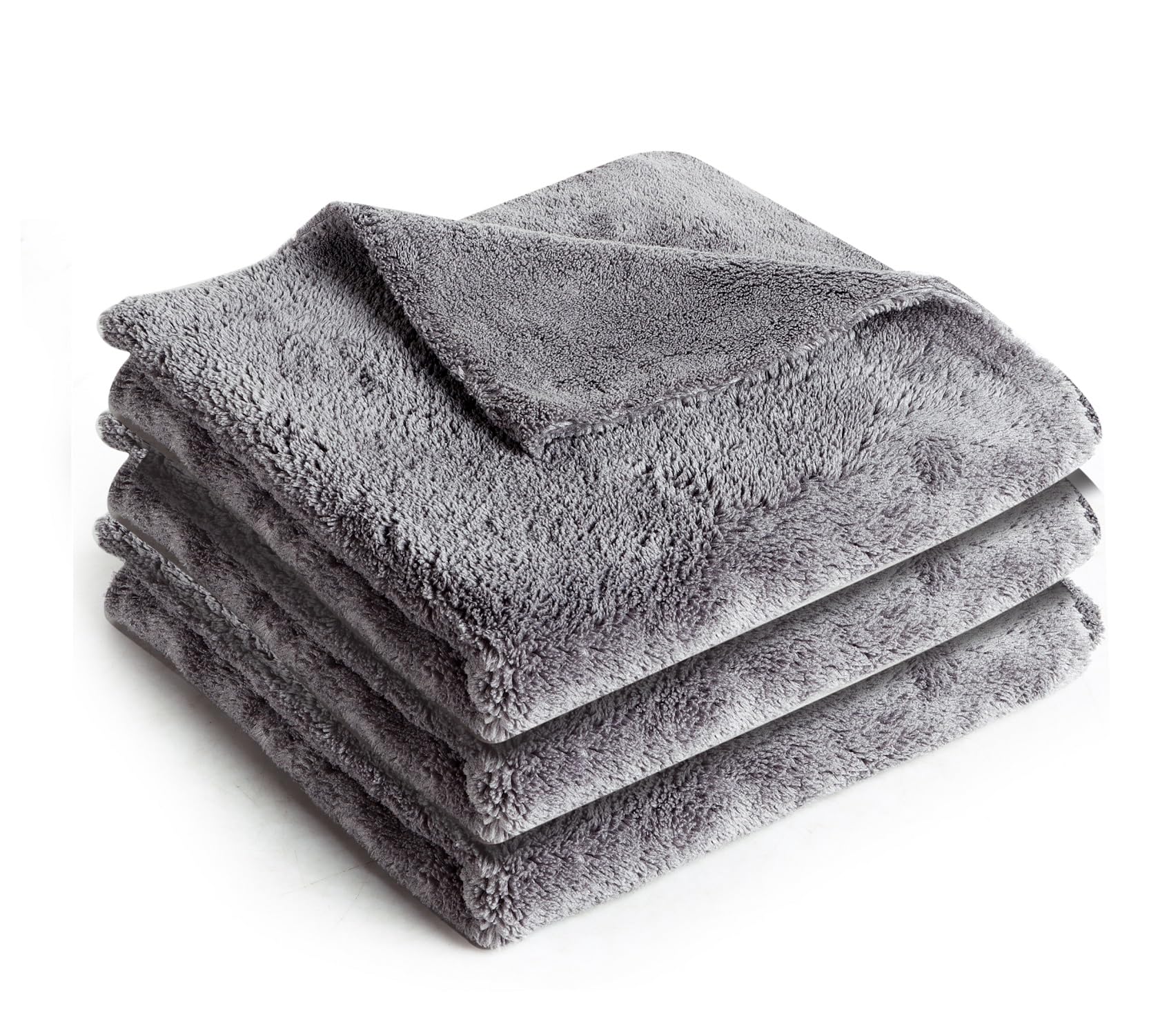 Auto Hub 600 GSM Microfiber Cloth for Car Ultra SoftEdgless & Dual Sided Microfiber Cloth  Lint & StreakFree Car Cleaning Clo