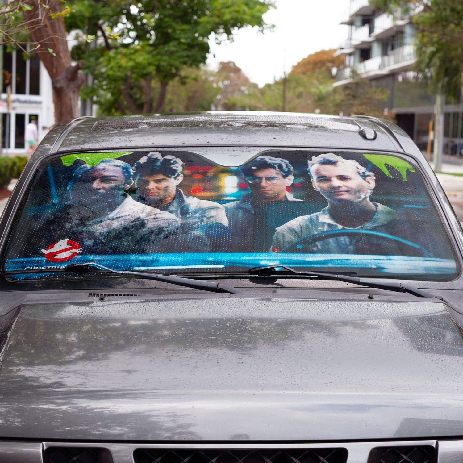 Just Funky Ghost Busters Original Cast Windshield Sun Shade | Murray Aykroyd Hudson Ramis