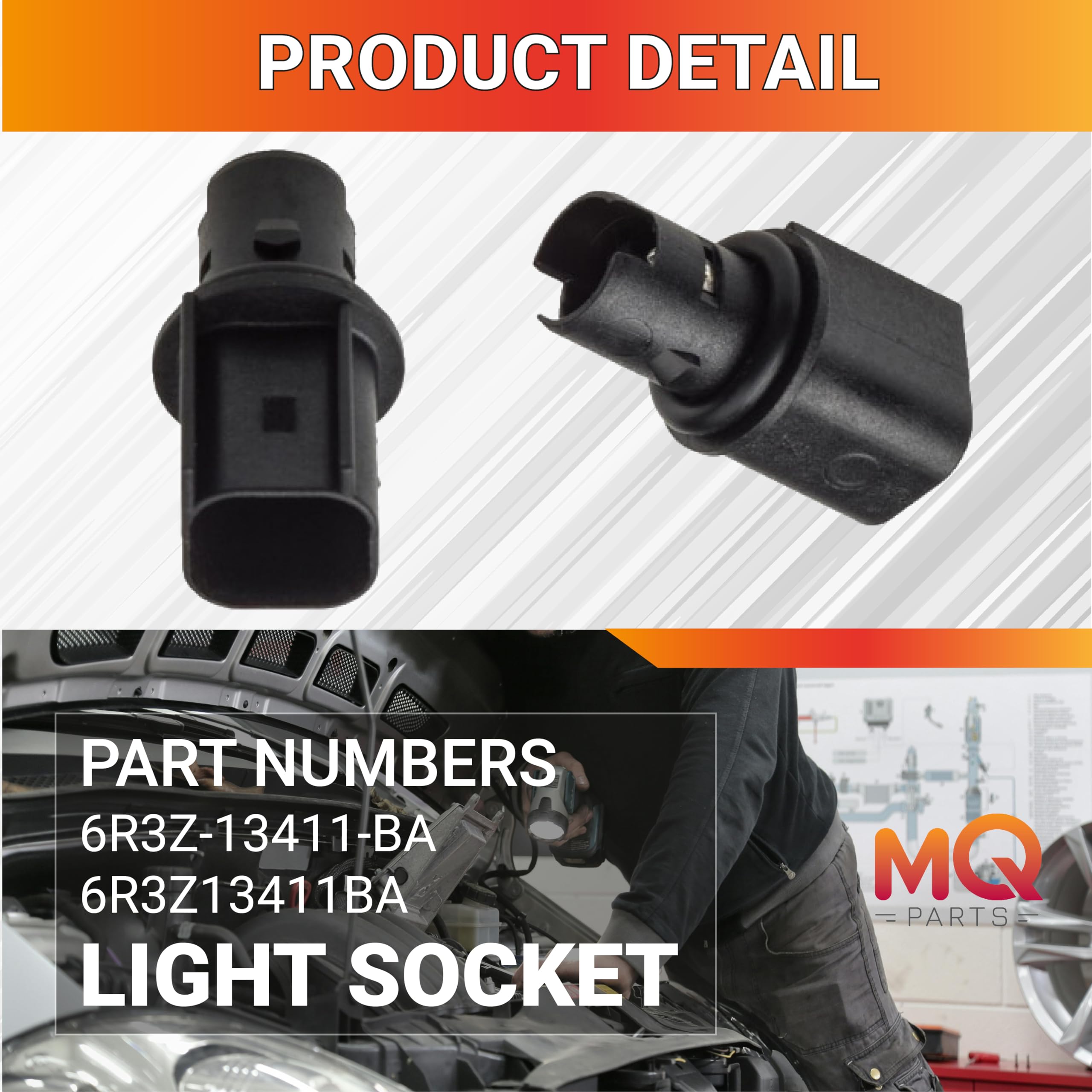 Ford 6R3Z-13411-Ba Socket Assembly