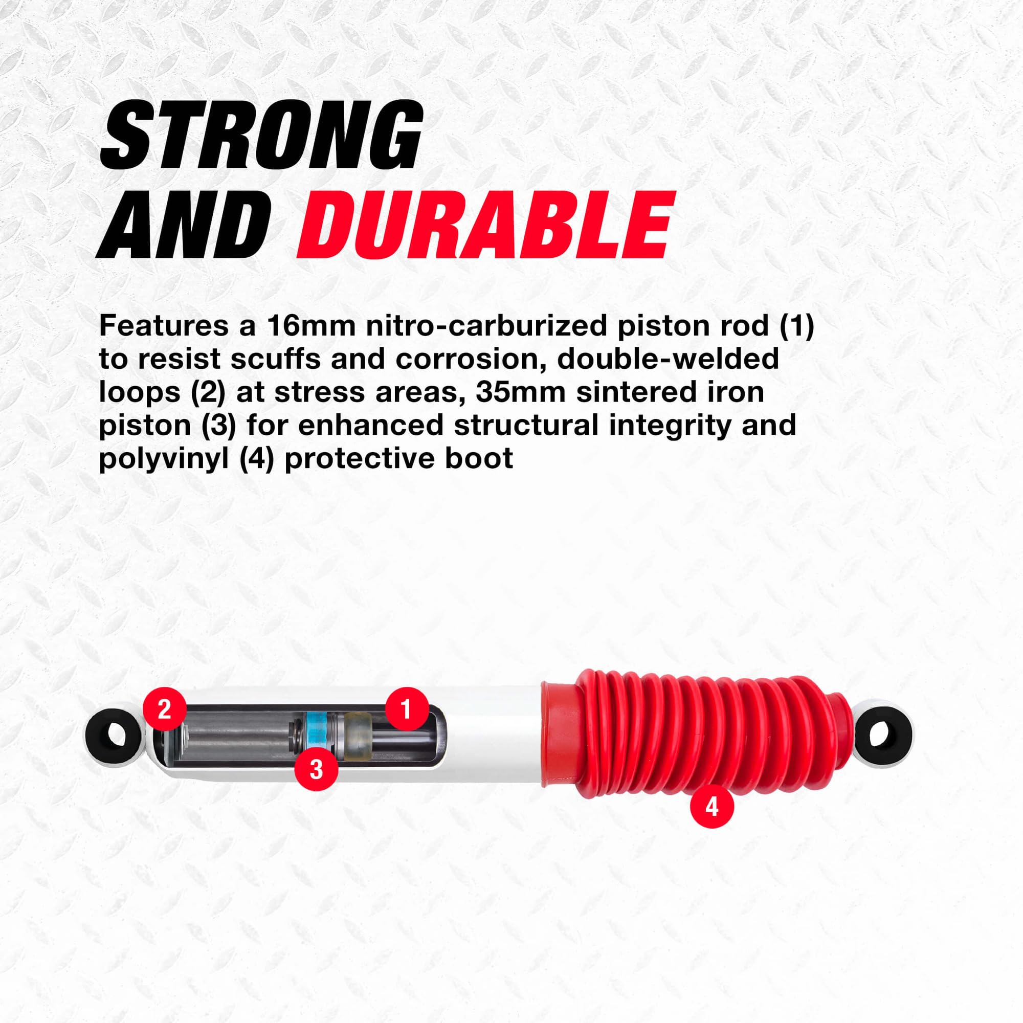 Rancho Rs5000X Rs55272 Suspension Shock Absorber