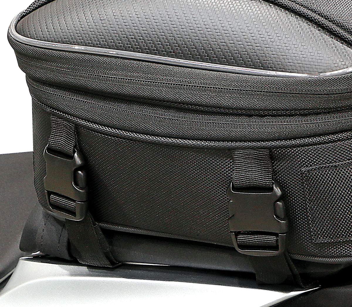 Nelson Rigg Cl-1060-R Black Commuter Lite Motorcycle Tail Bag