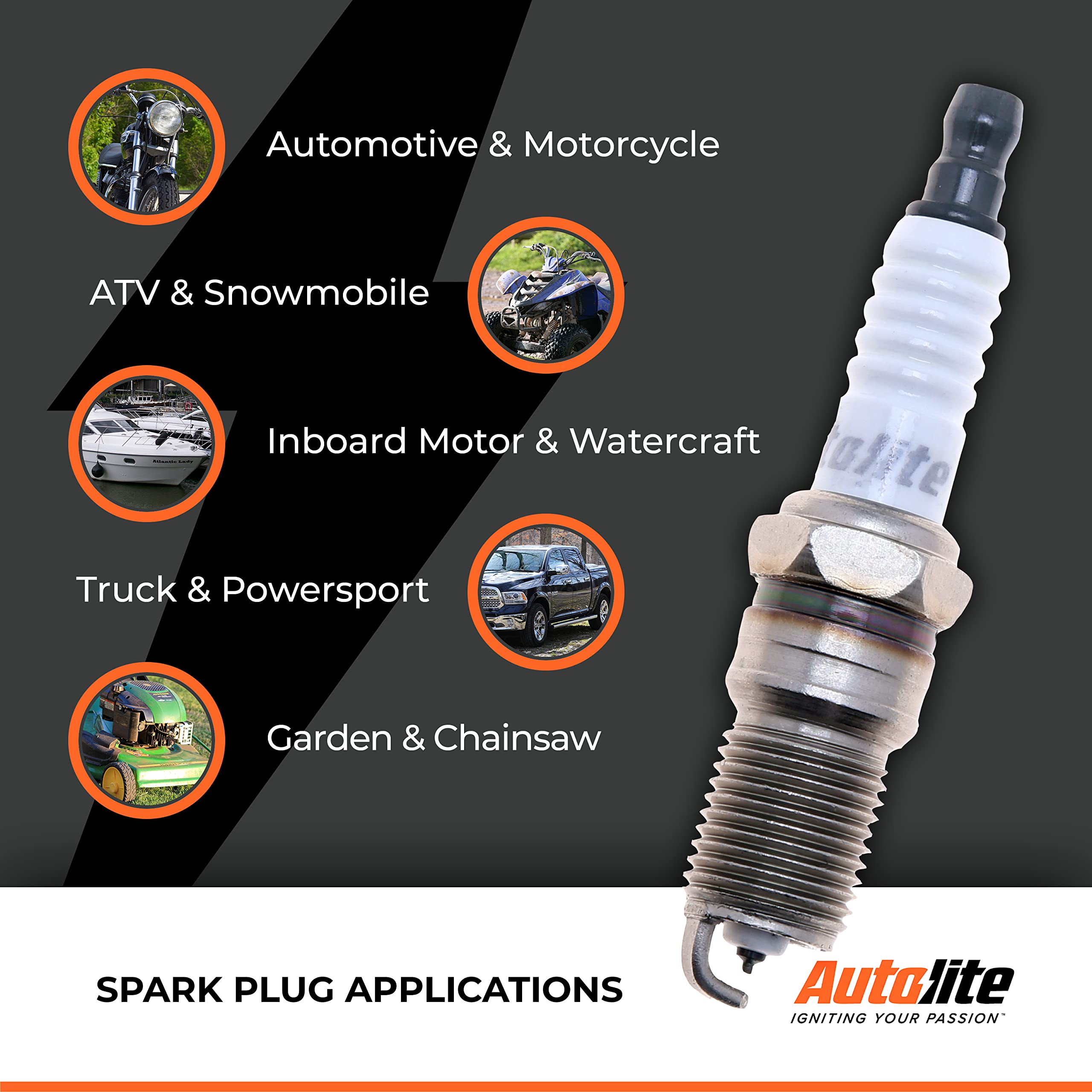 Autolite Iridium Xp Automotive Replacement Spark Plugs, Xp5325 (Pack Of 4)