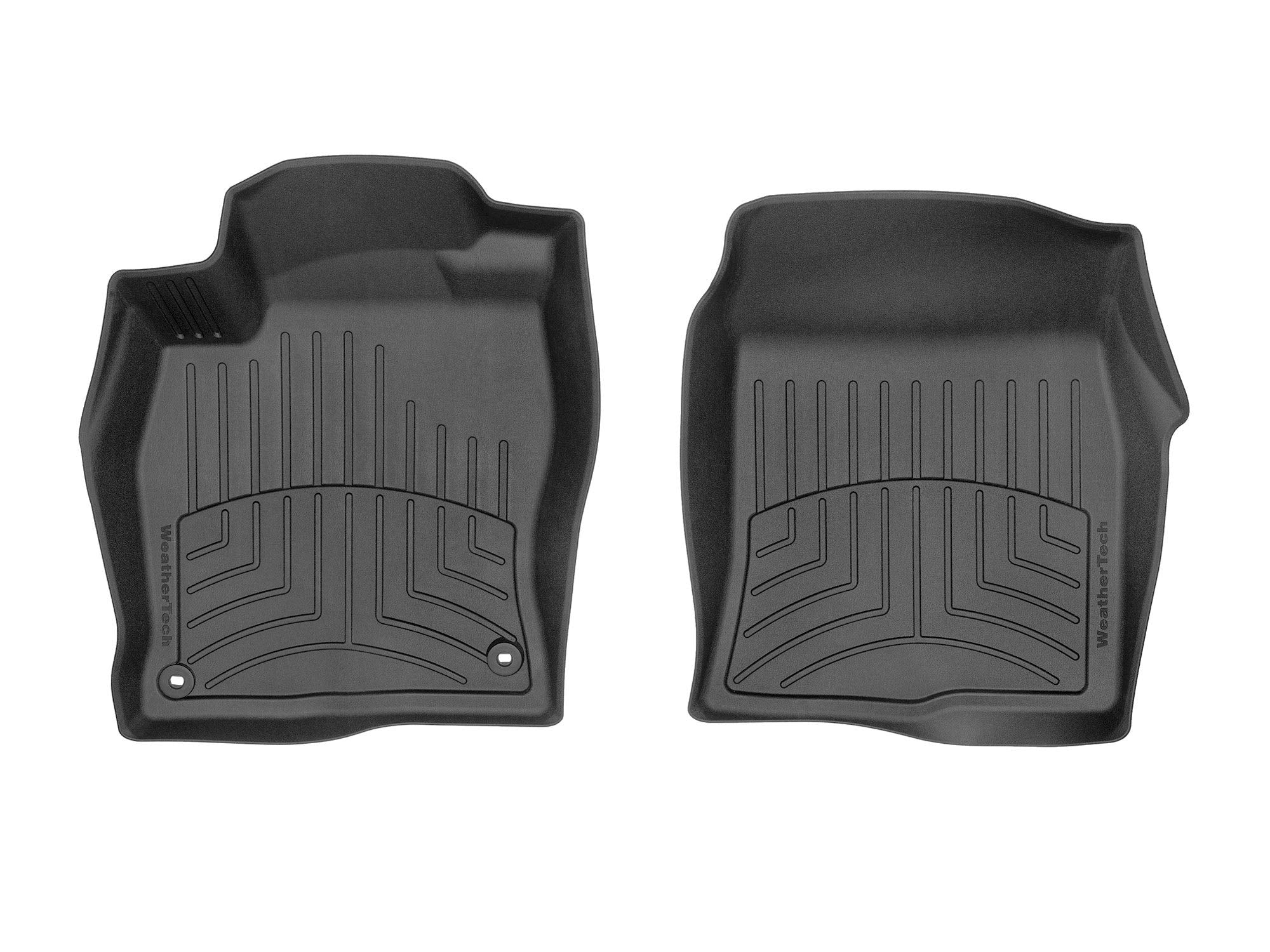 Weathertech Floorliner Hp Custom Fit Floor Mats For Honda Civic, Civic Si, Civic Type R - 1St Row (448841Im), Black