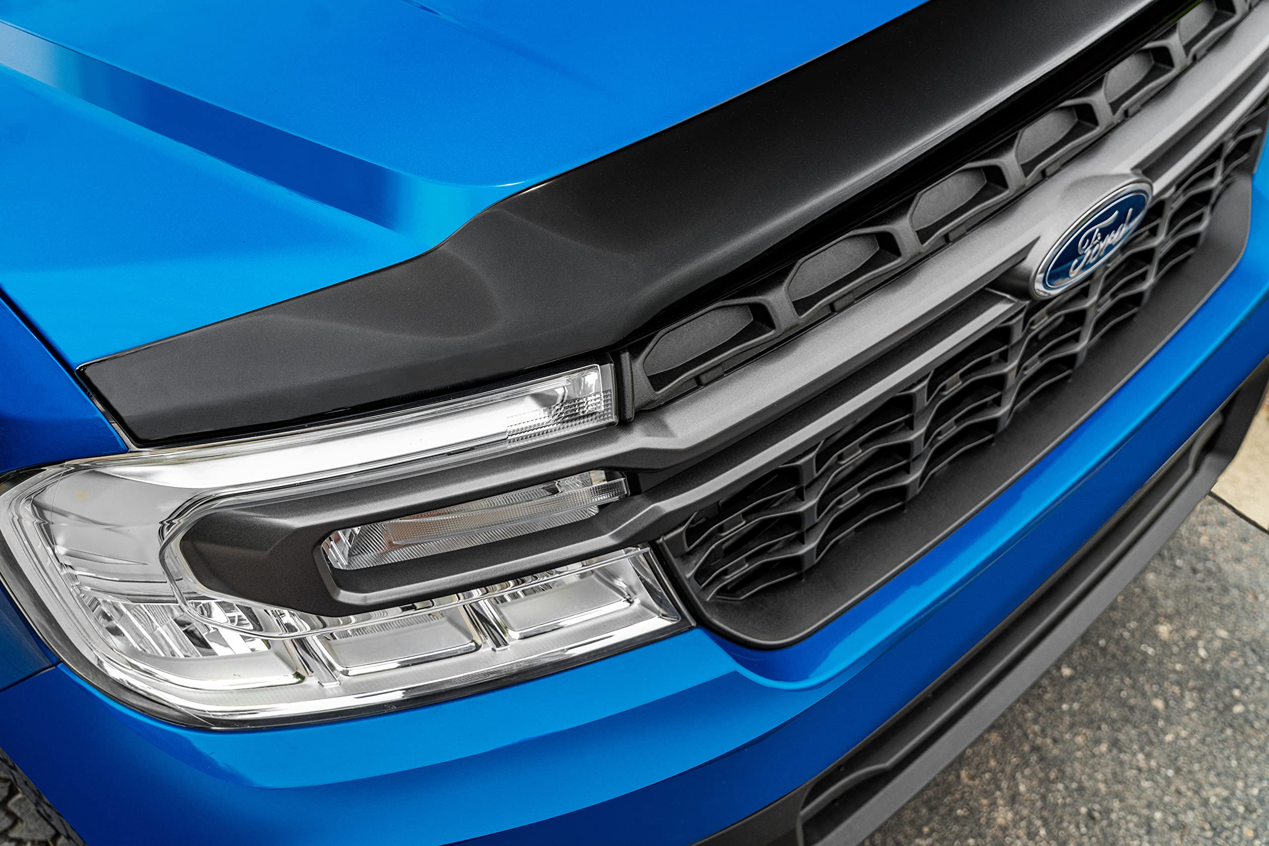 Auto Ventshade [Avs] Aeroskin Hood Protector | Fits 2022-2024 Buick Enclave | Low Profile Deflector/Bug Shield - 1 Pc., Smoke | 322293