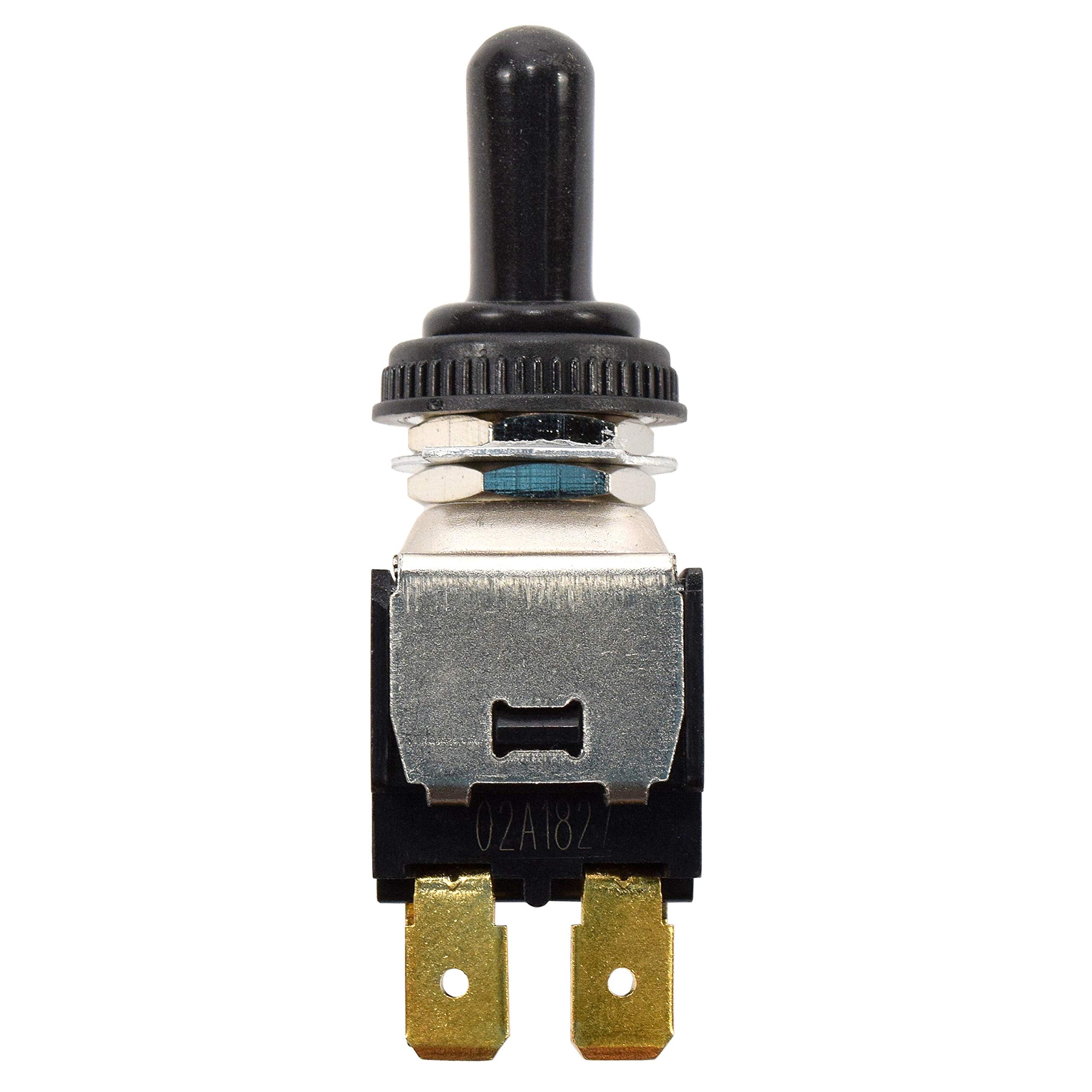 Hqrp 4-Pin Toggle Switch Compatible With Hy29E On-Off Steampunk Applications, Lamp, Trailer Restorations, Diy Projects