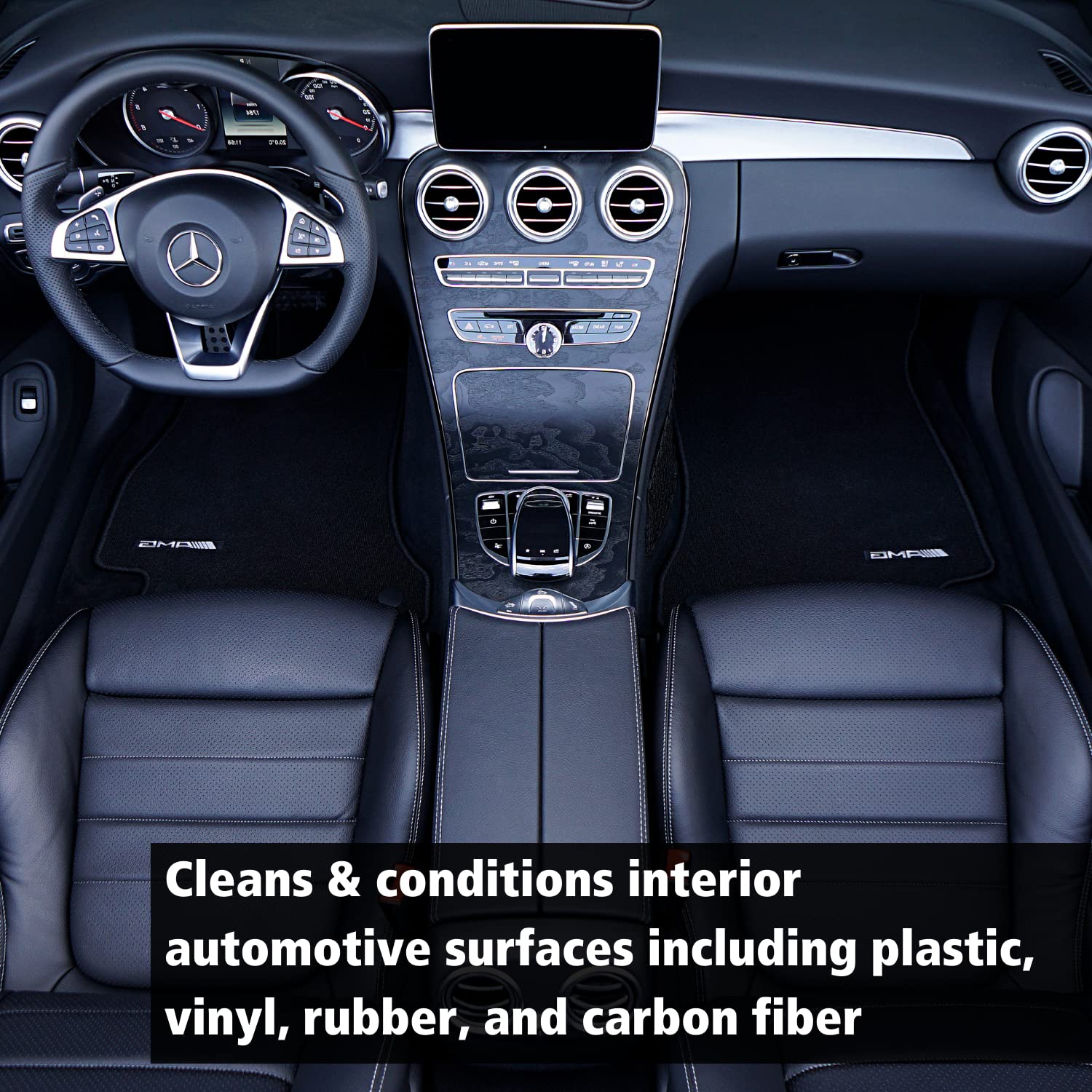 Invisible Glass 92024 22-Ounce Power Clean Automotive Interior Detailer Cleaner Protectant And Conditioner To Restore Interior S